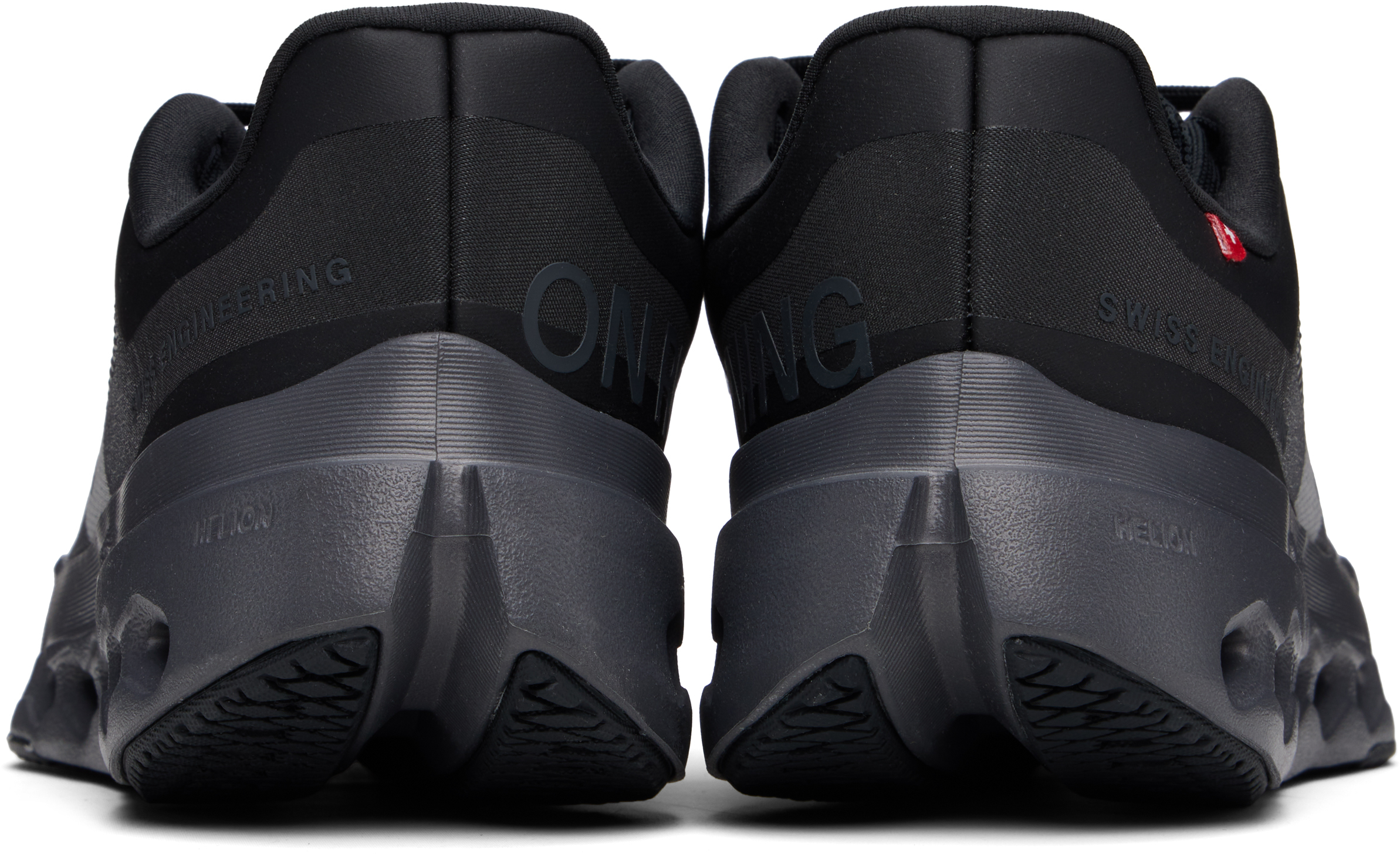 ON BLACK & GRAY CLOUDSURFER NEXT SNEAKERS