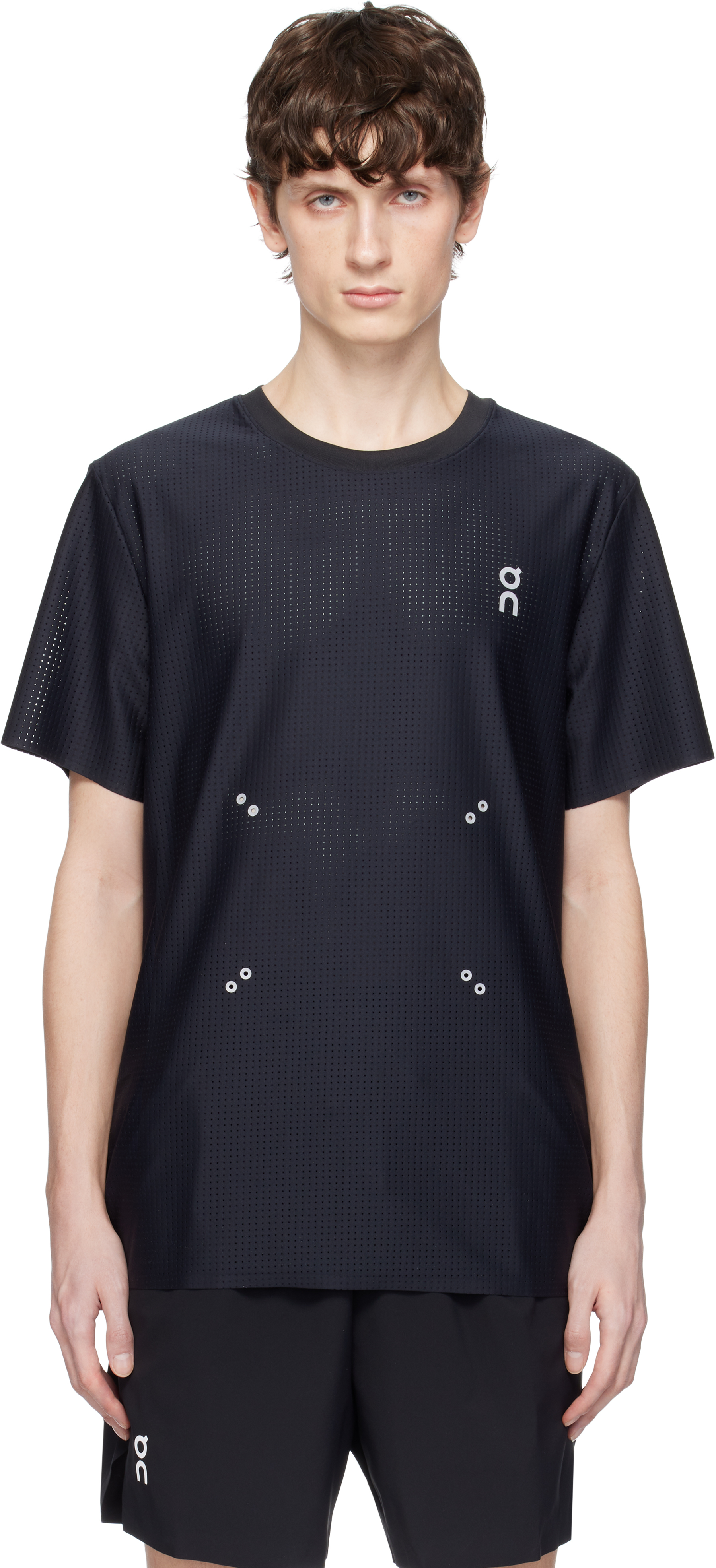 On Pace-T メンズ S ブラック On: ブラック Pace メッシュ Tシャツ | SSENSE 日本