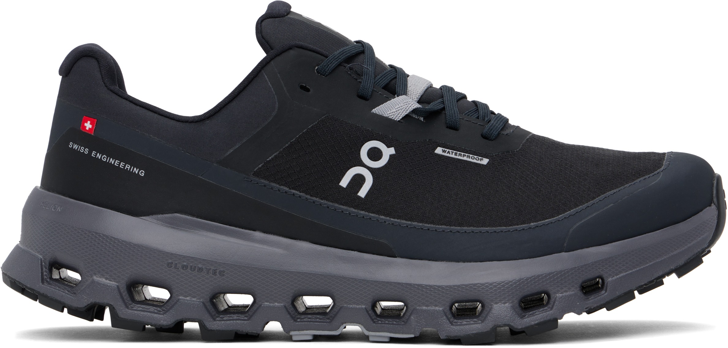 On Black Cloudvista 2 Waterproof Sneakers In Black | Eclipse
