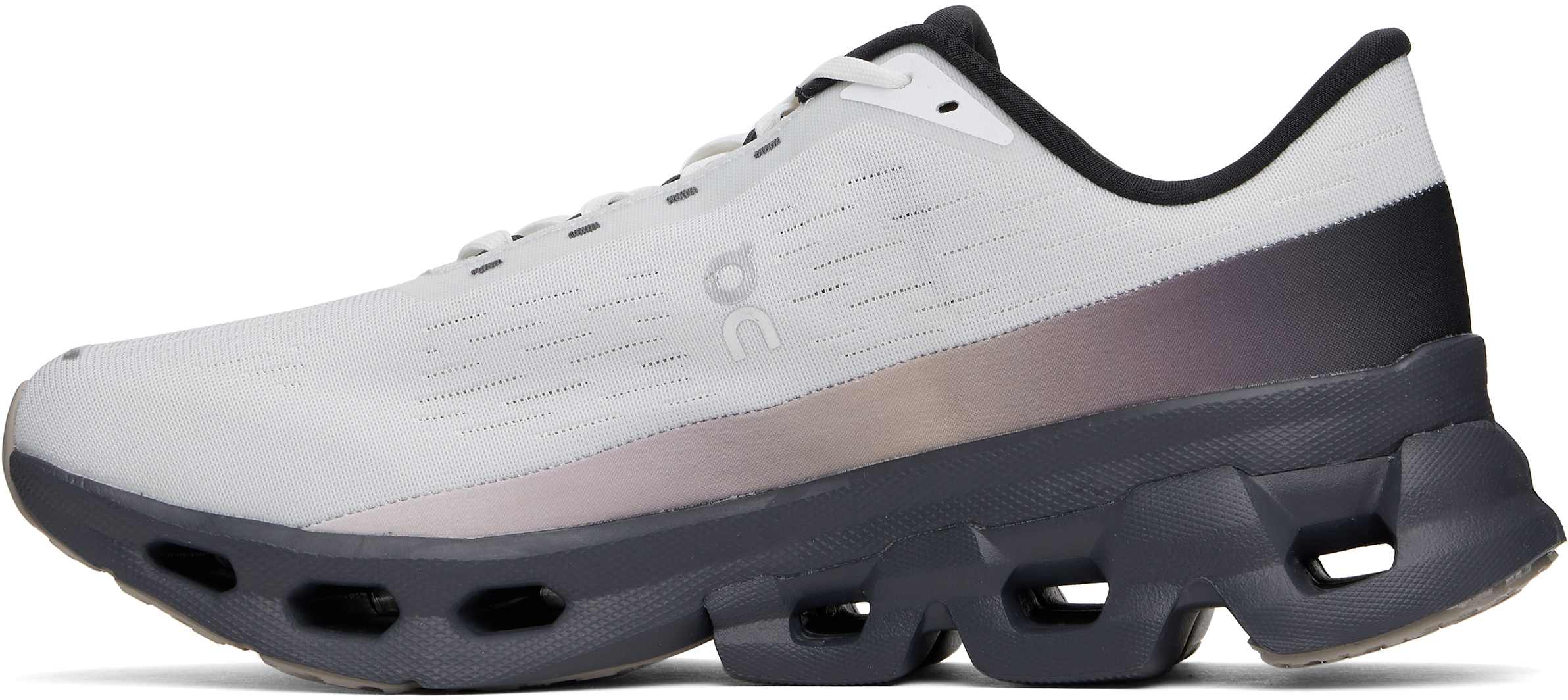 On Cloudspark Mesh Sneakers In Glacier | Fog