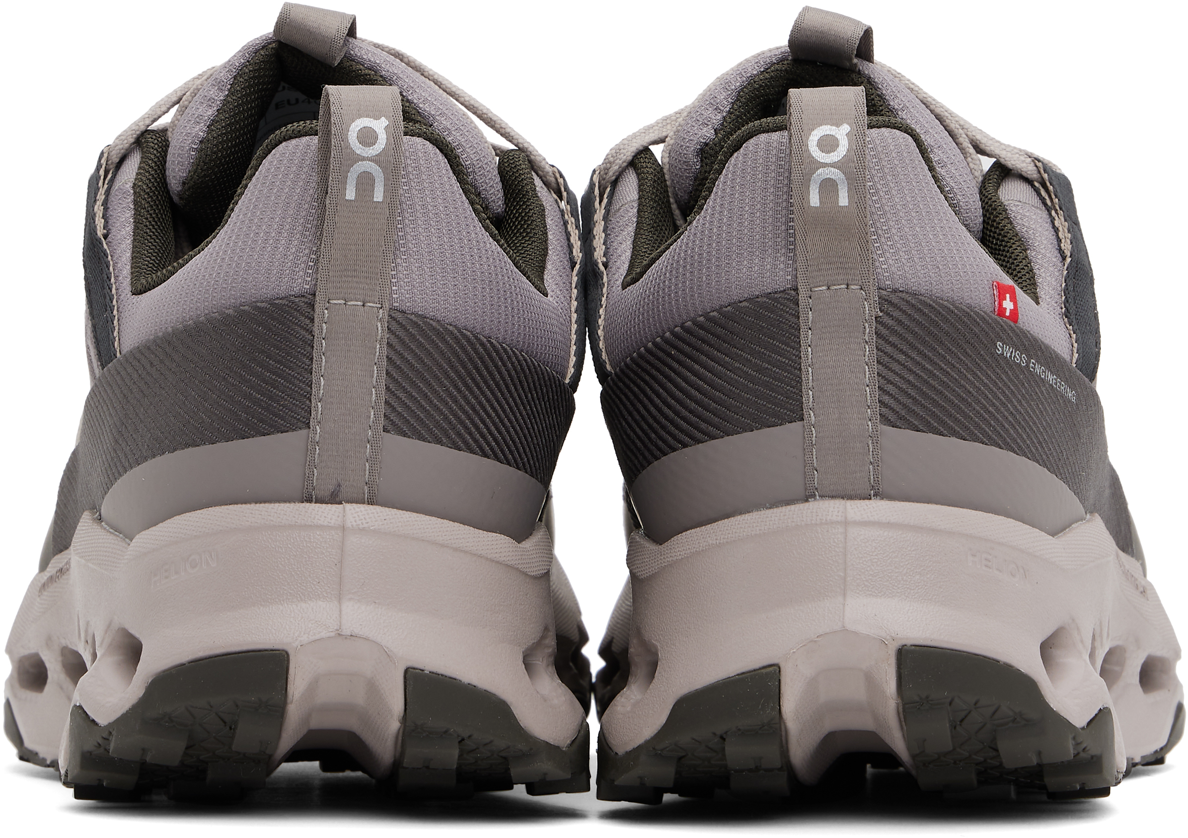 On Gray & Beige Cloudhoriz Waterproof Sneakers In Fog | Thorn