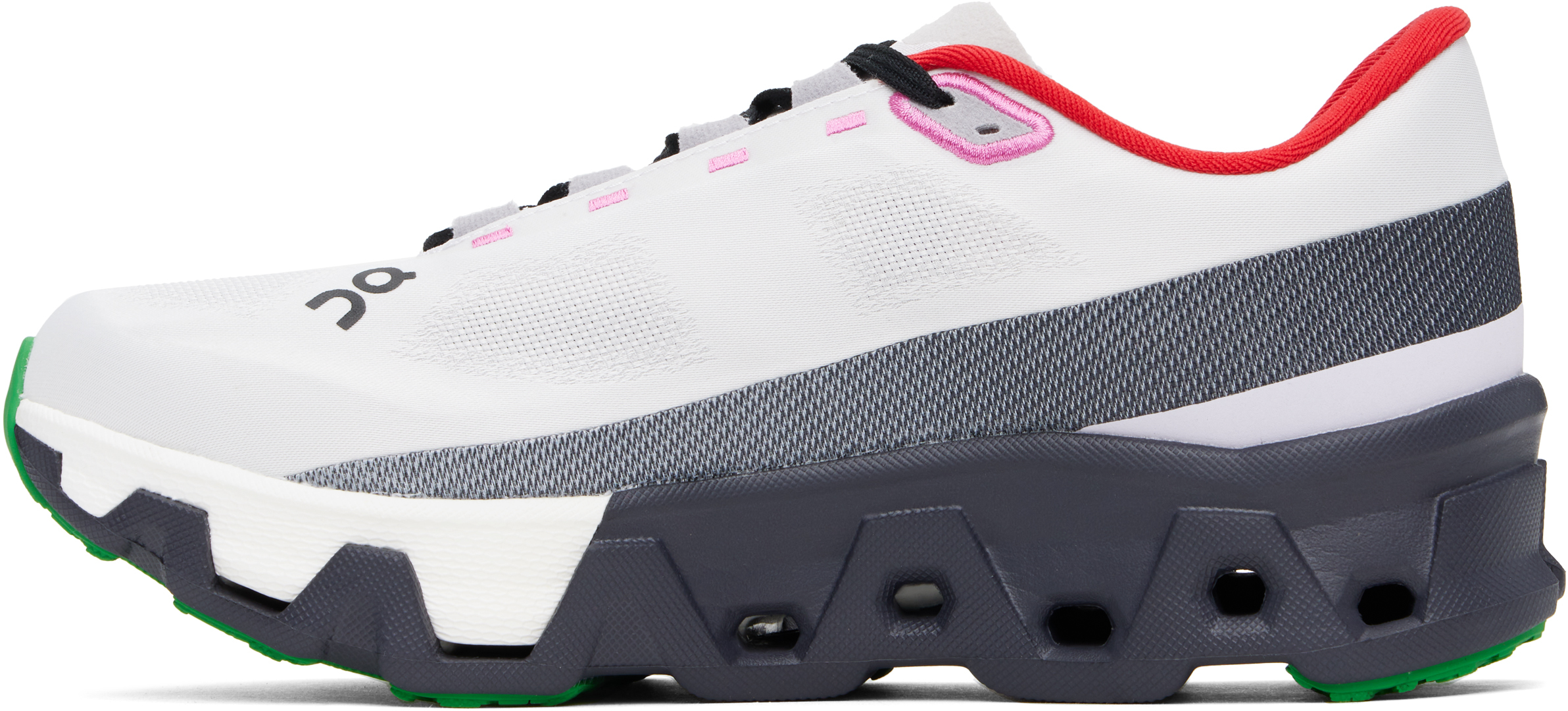 On Off-white & Gray Cloudmster Hyper Sneakers In Silver | Ir