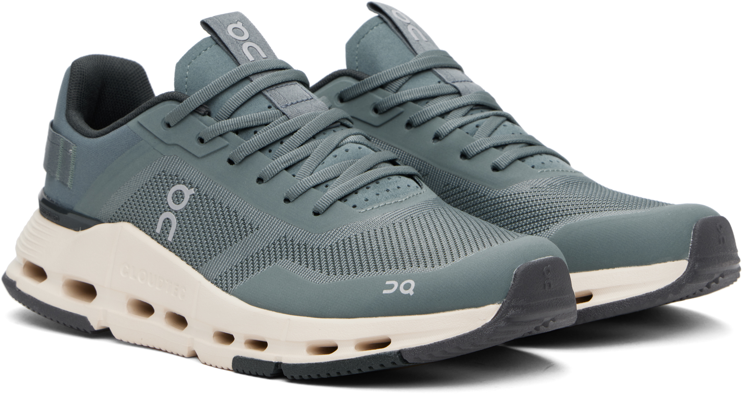 On Cloudnova Form 2 Tt Sneakers In Olive | Cream