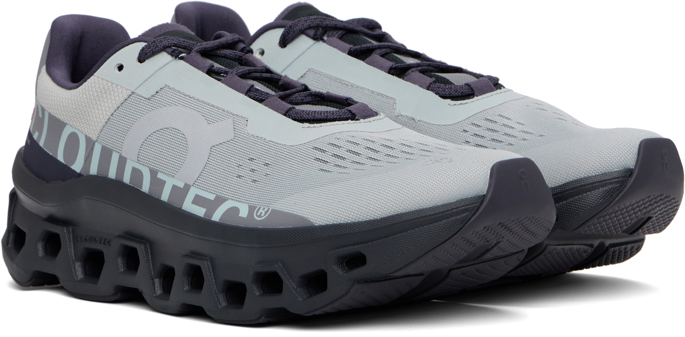 On Gray Cloudmster Sneakers