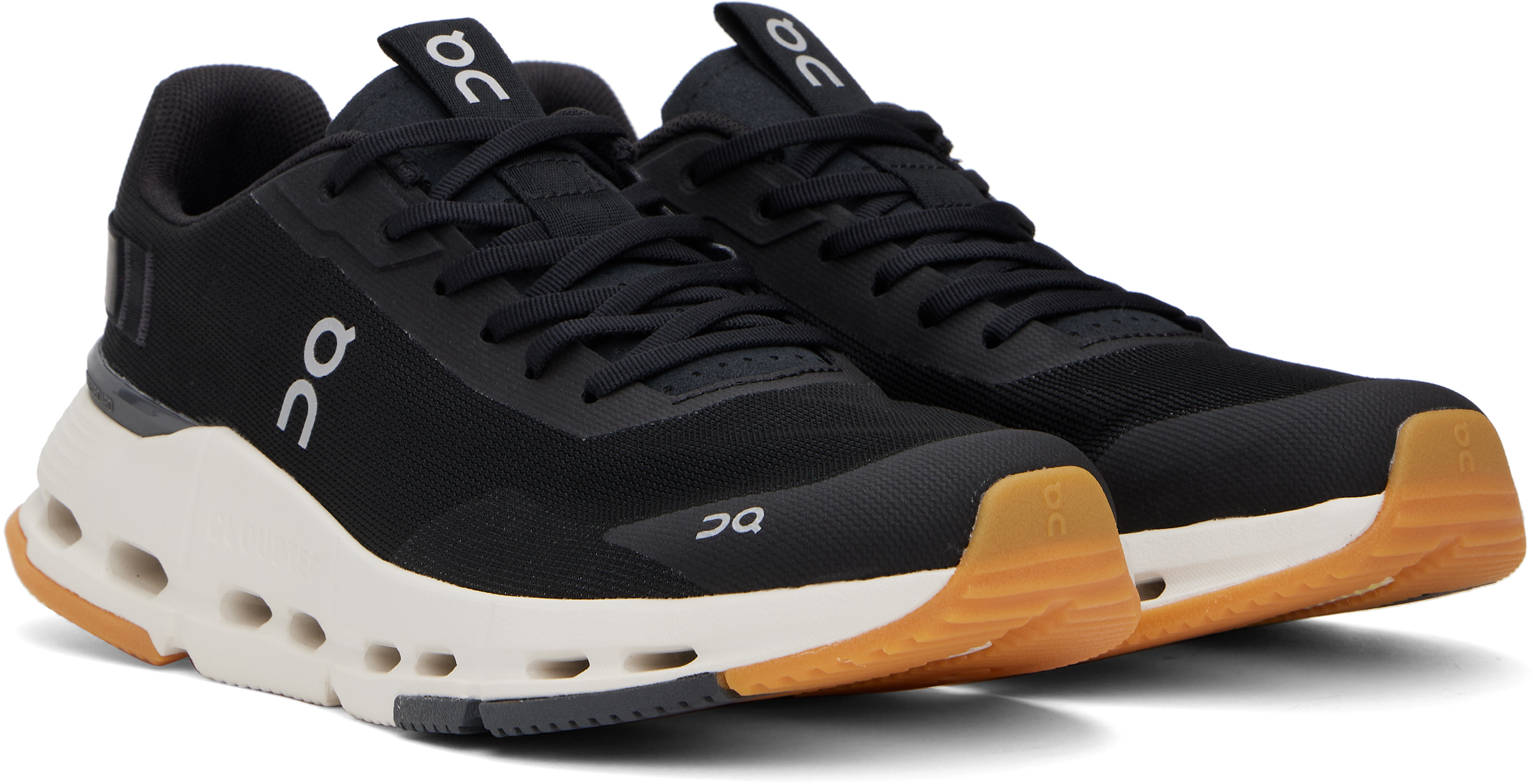 ON BLACK CLOUDNOVA FORM 2 SNEAKERS 