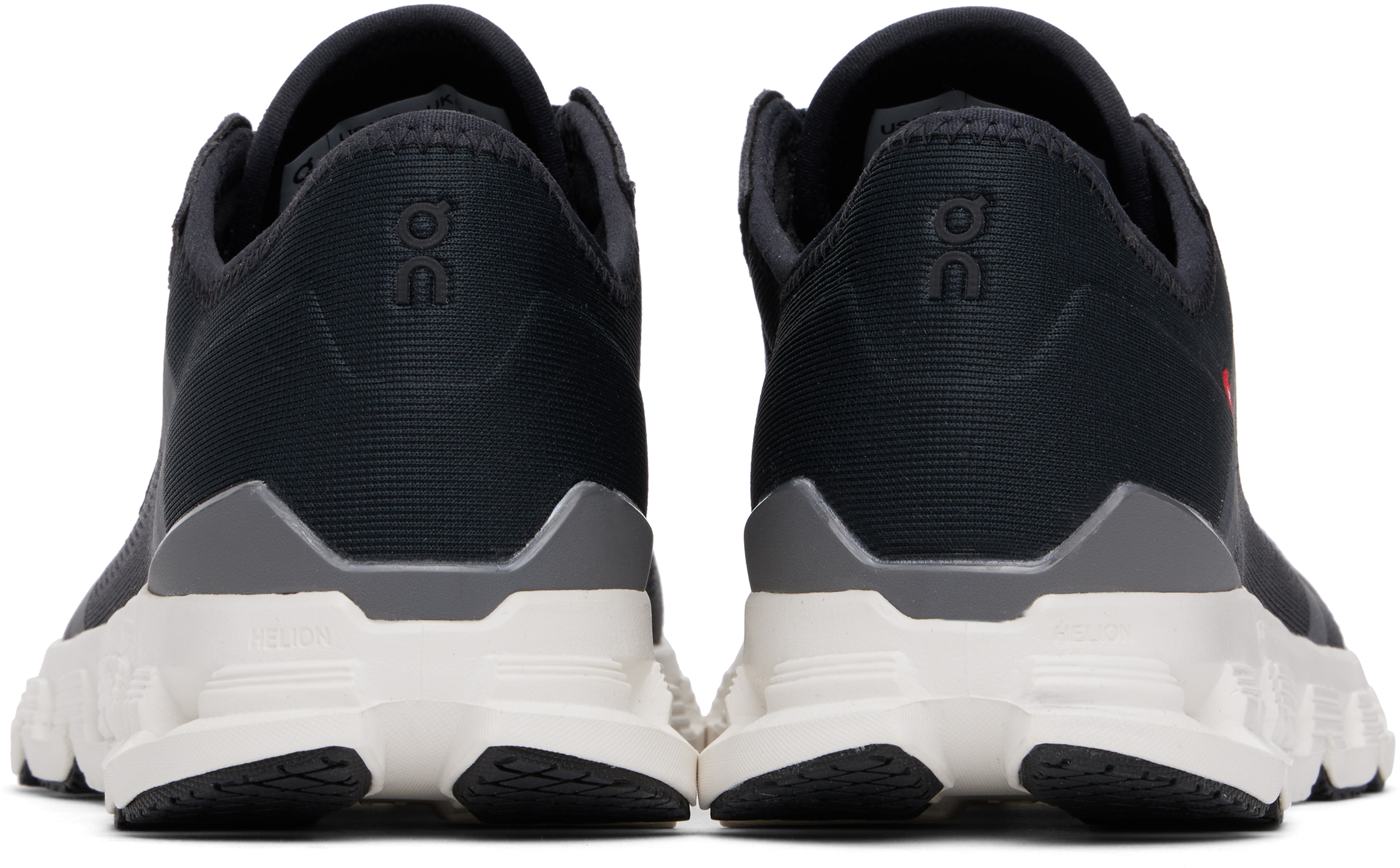On Running Sneakers Cloud X 4 Ad On In Mesh Riciclato In Black | Asphalt