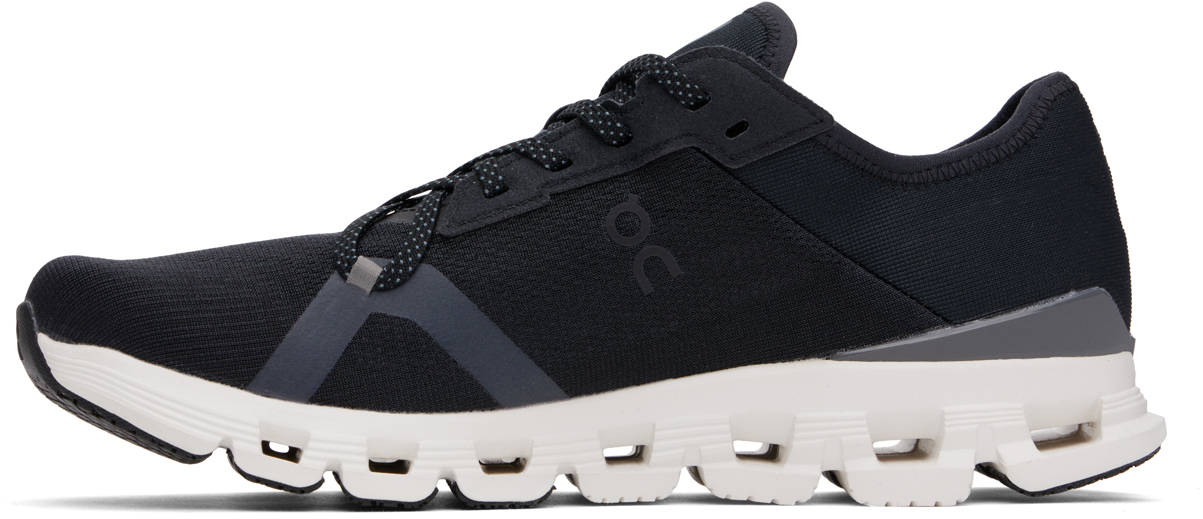 On Running Sneakers Cloud X 4 Ad On In Mesh Riciclato In Black | Asphalt