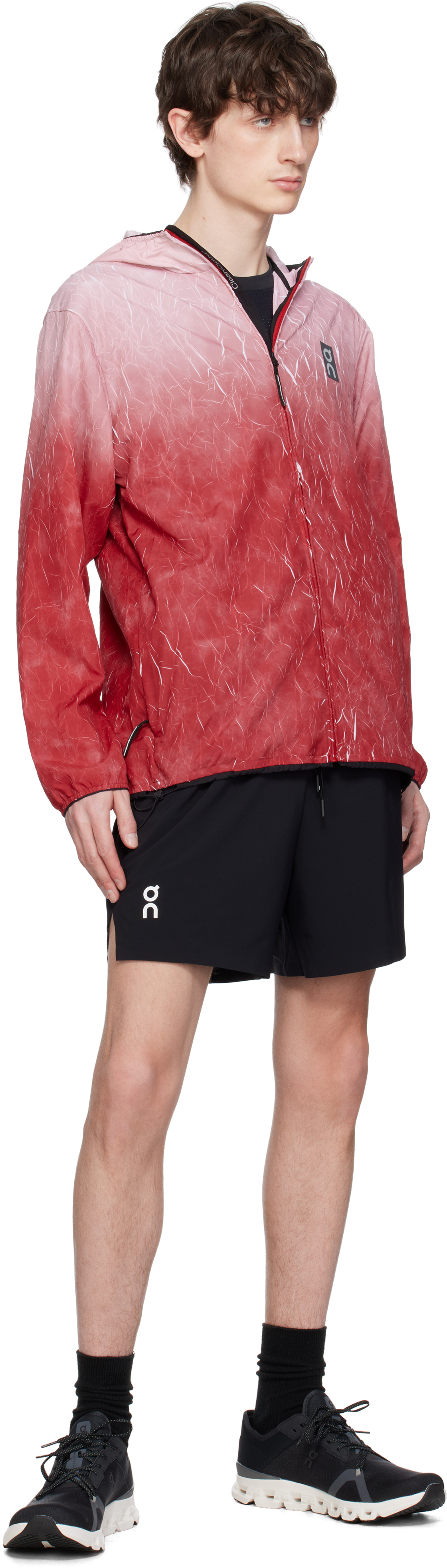 On Running Sneakers Cloud X 4 Ad On In Mesh Riciclato In Black | Asphalt