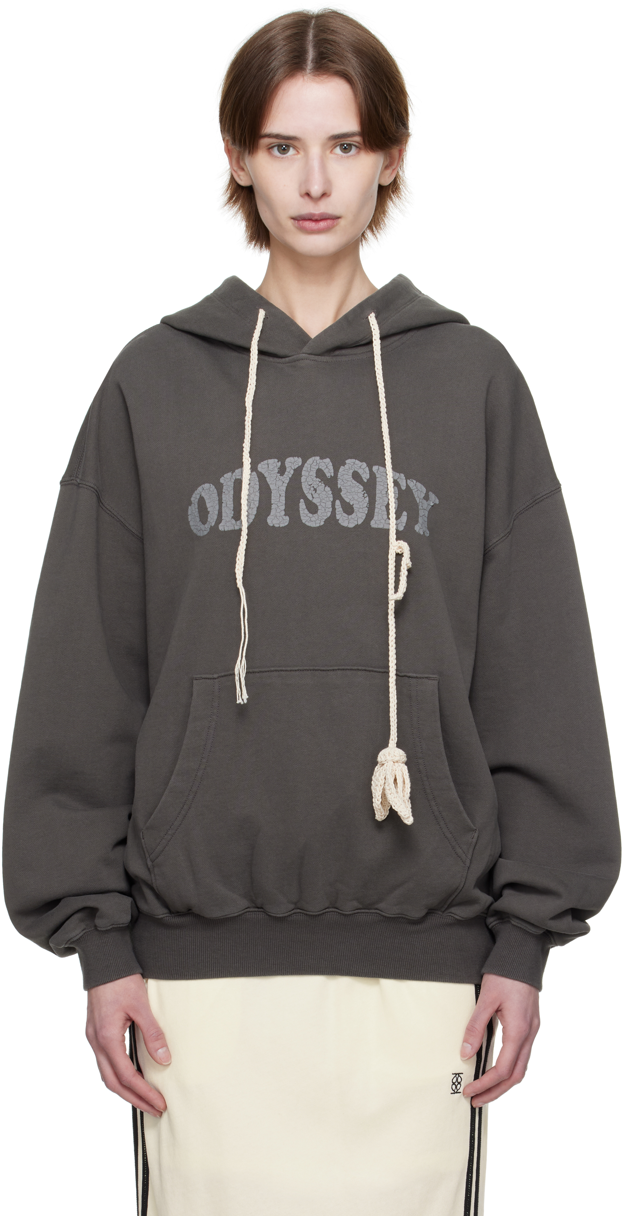 Gray 
Odyssey
 Crotchet Hoodie