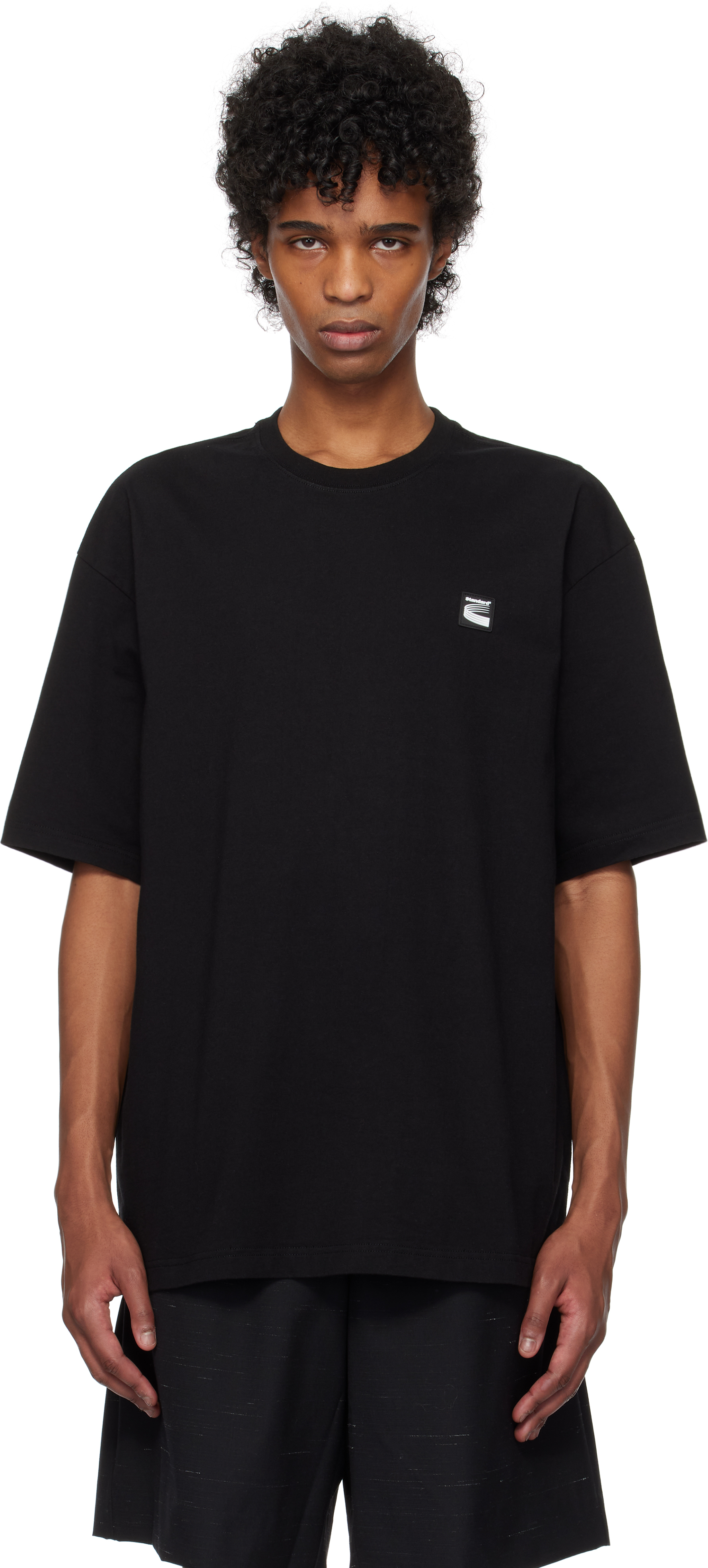 Black Standard Oversized T-shirt