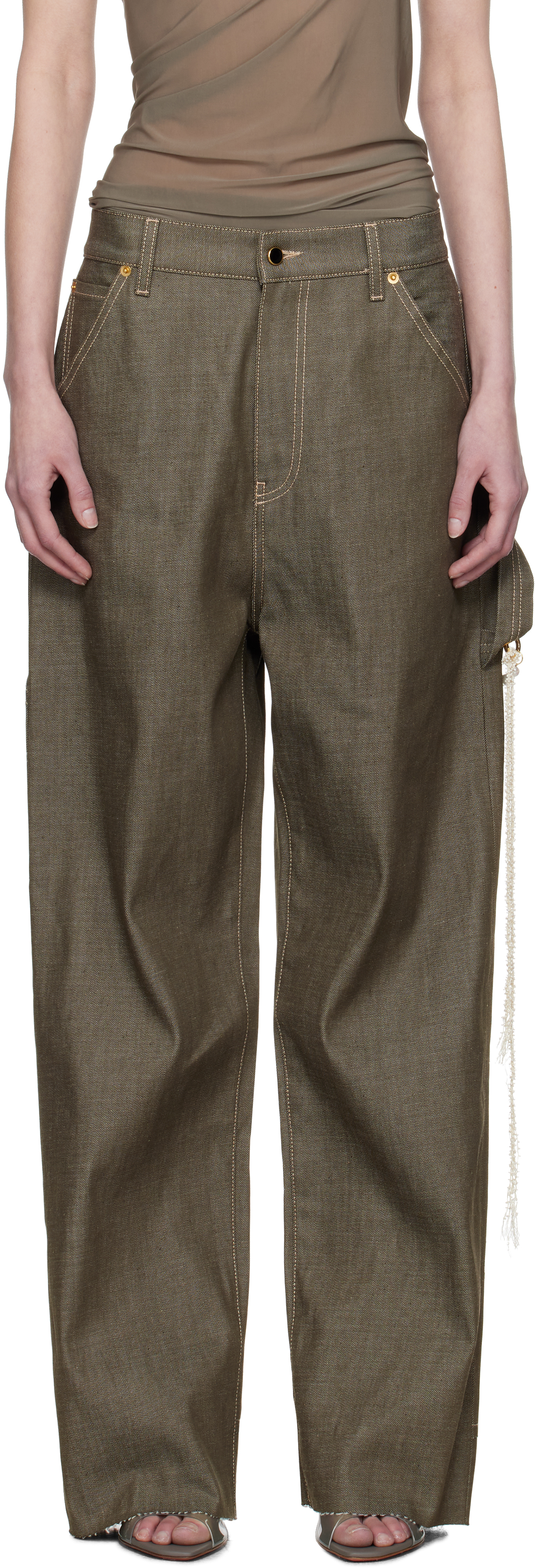 デニム・ジーパン DARKPARK Women Denim Pants WTR16 FAP06 0099 Black DARKPARK(ダークパーク) デニム・ジーパン(レディース) - 海外