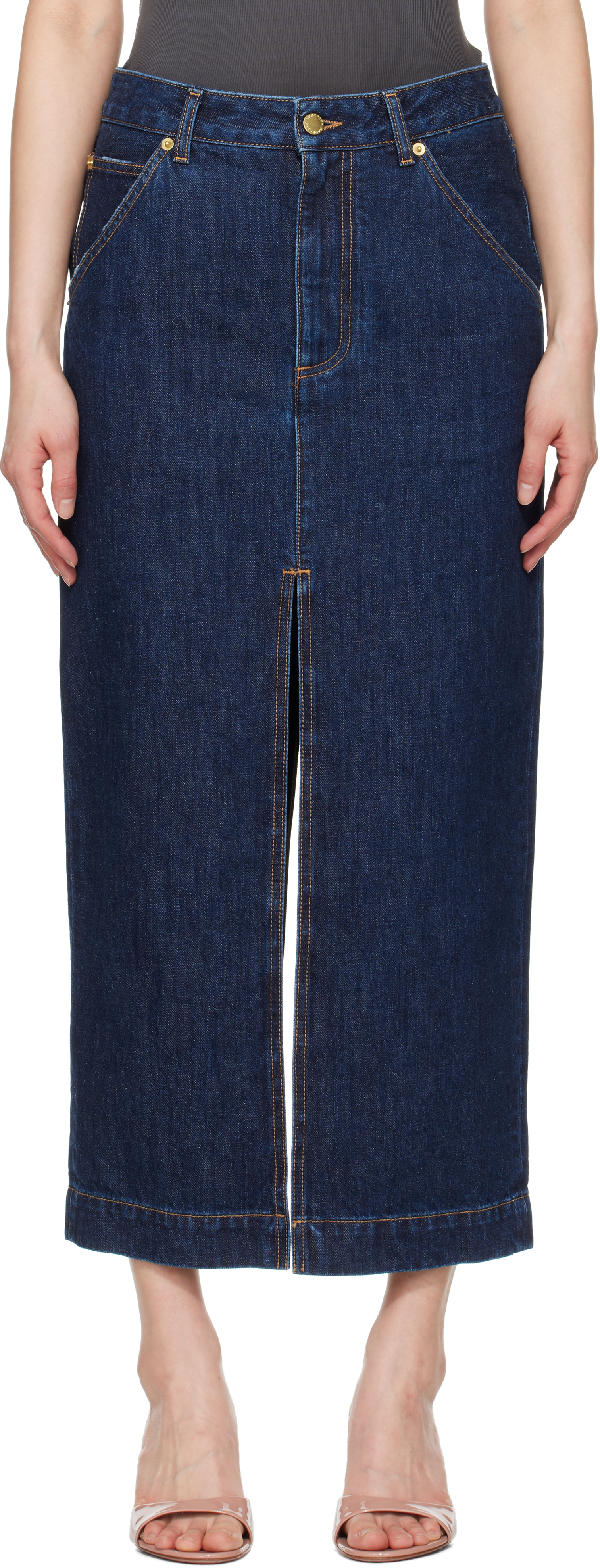 スカート DARKPARK Women Skirts WSK02DBL030055 Blue 20959793_51078390_600.jpg