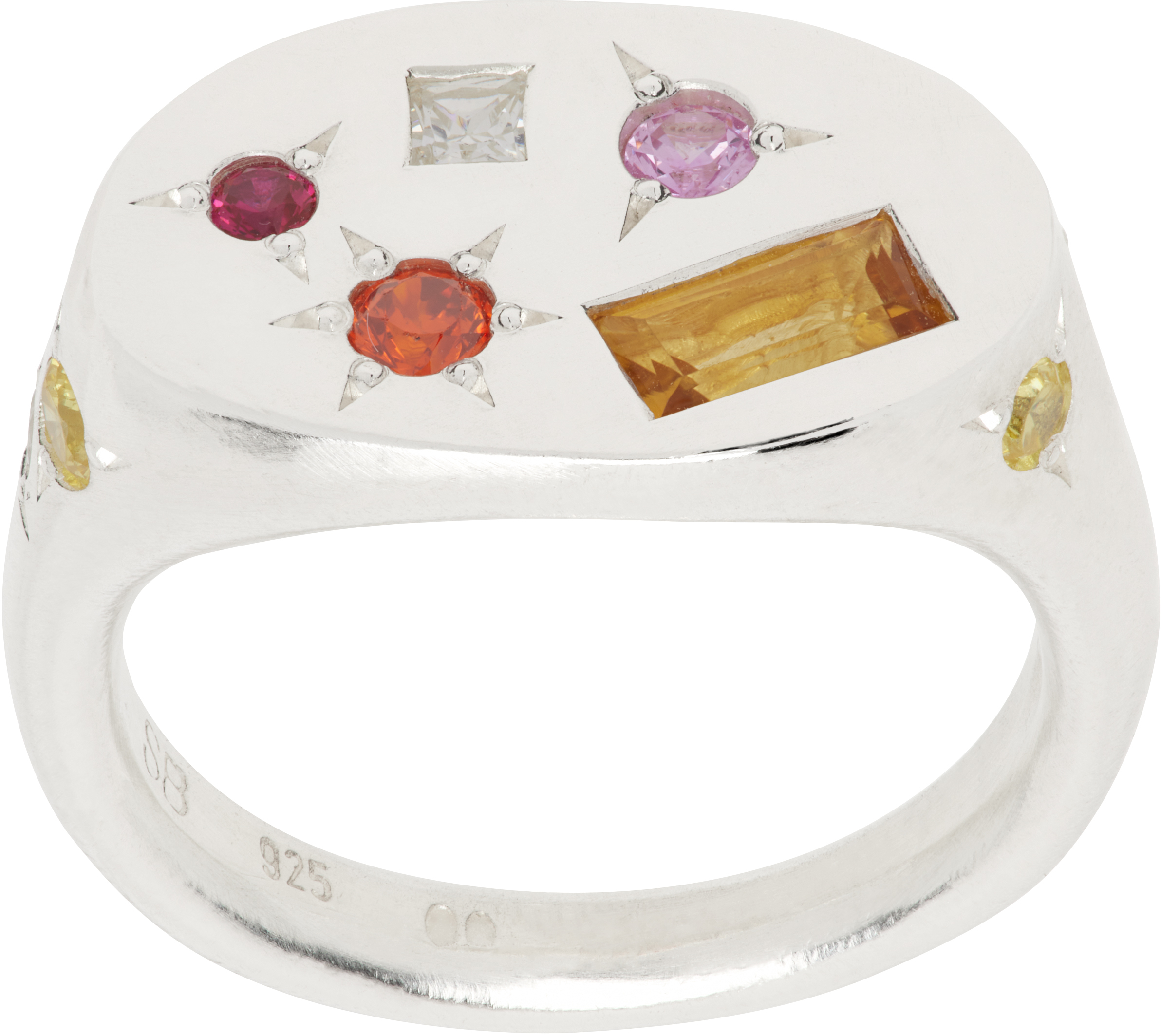 【関税込み】Seb Brown シルバー XL Neapolitan リング Silver XL Neapolitan ring by Seb Brown on Sale