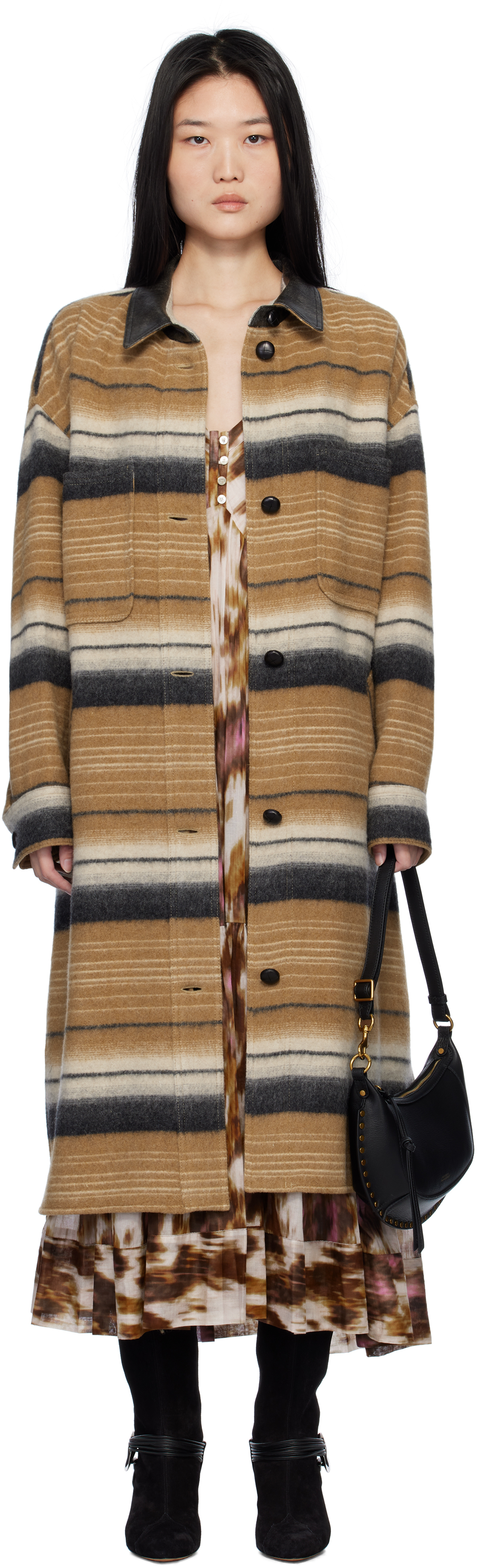 【関税込み】Isabel Marant Etoile ブラウン Djila コート Isabel Marant Etoileのブラウン Djila コートがセール中