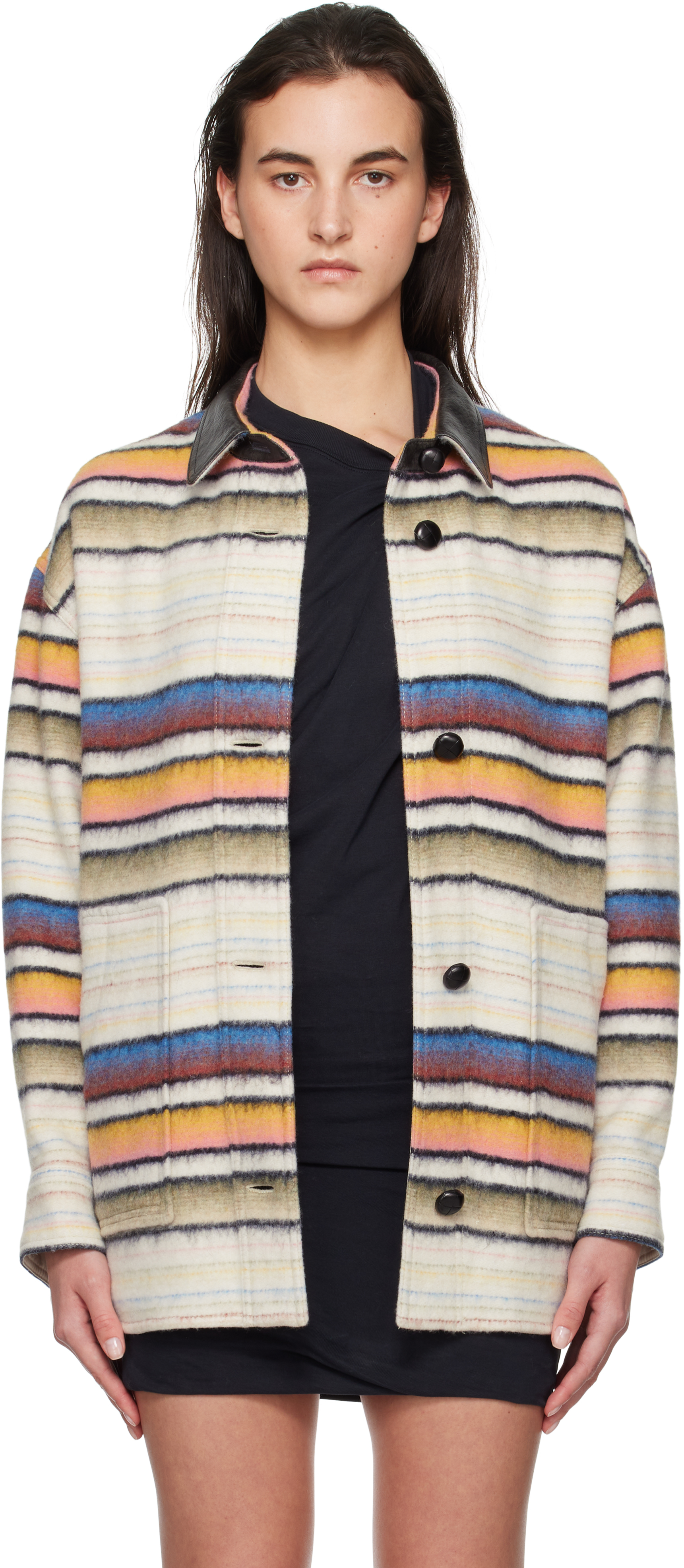 Isabel Marant Etoile: Multicolor Dayvi Jacket | SSENSE