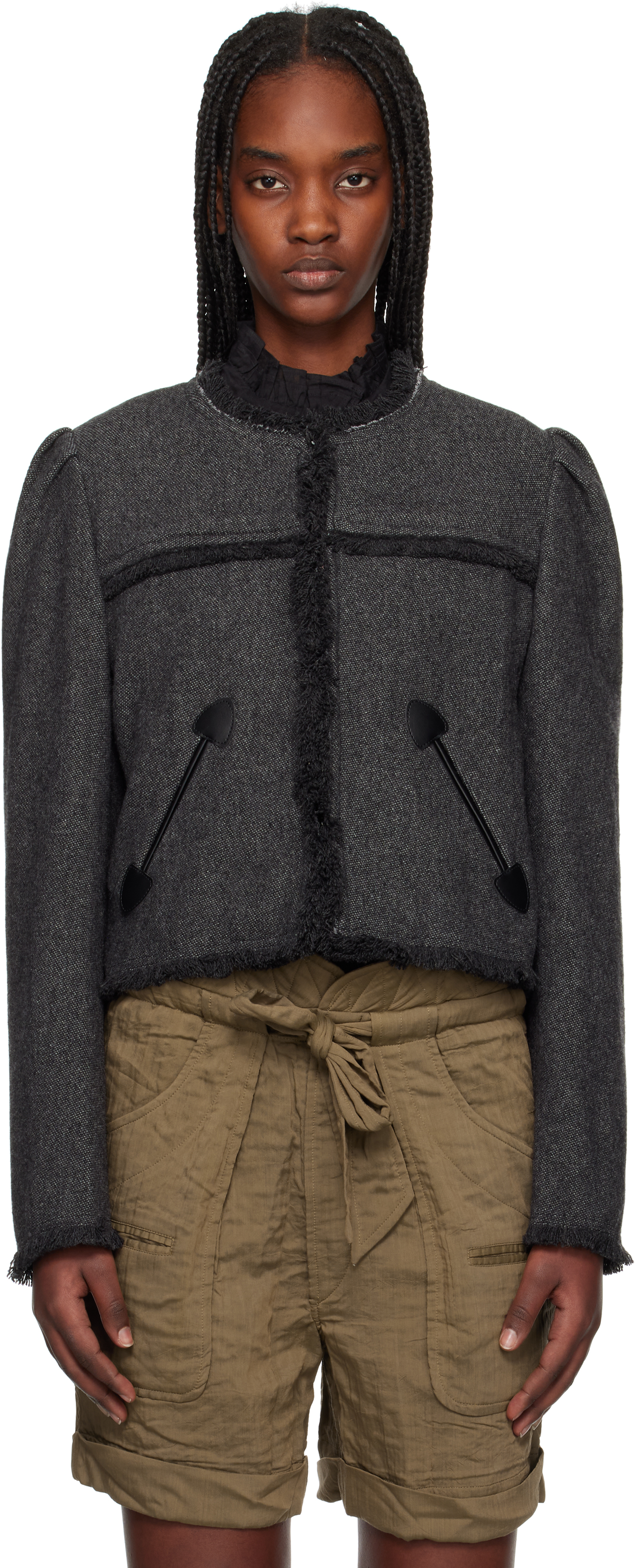 Gray Delphina Jacket