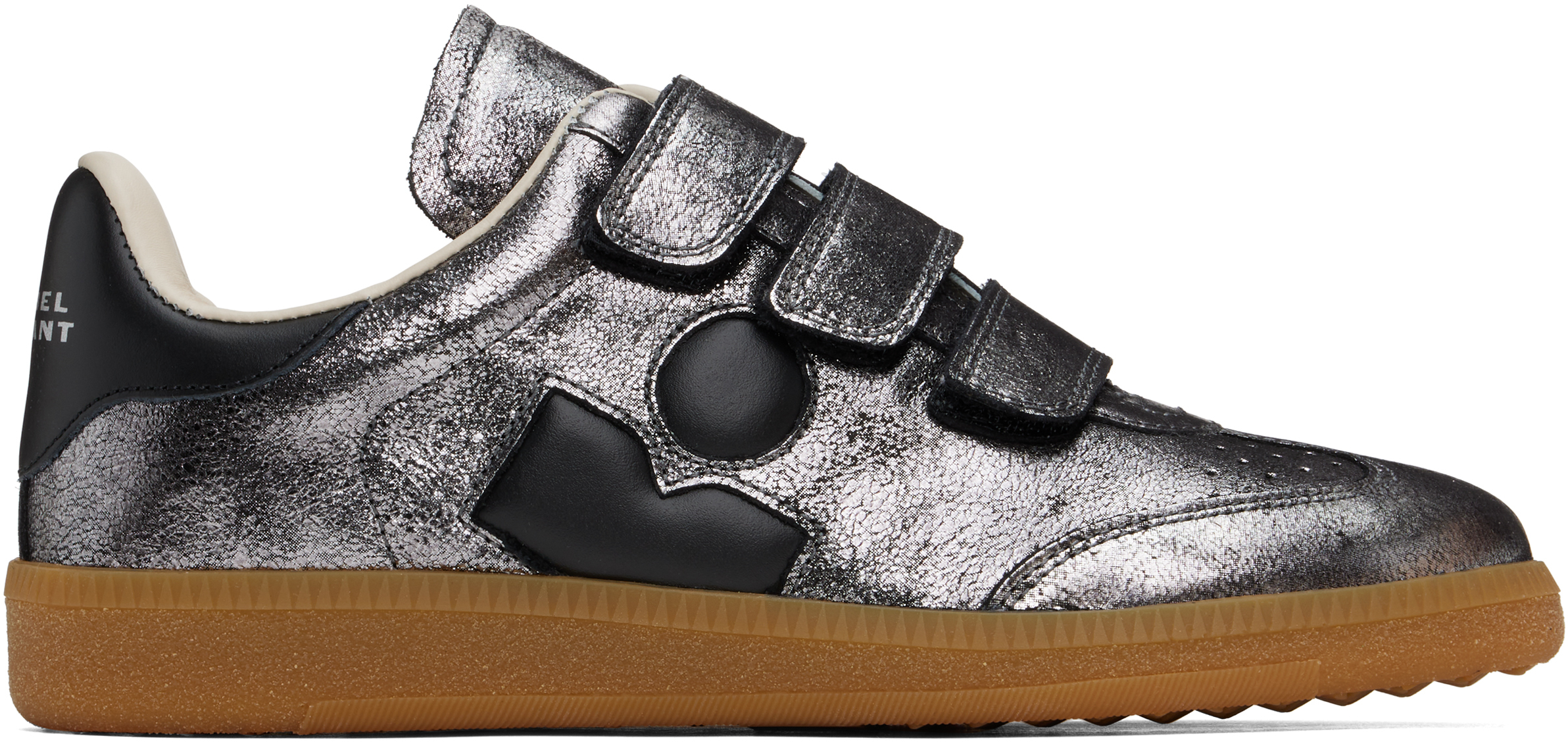 Shop Isabel Marant Silver Beth Sneakers In 08si Silver