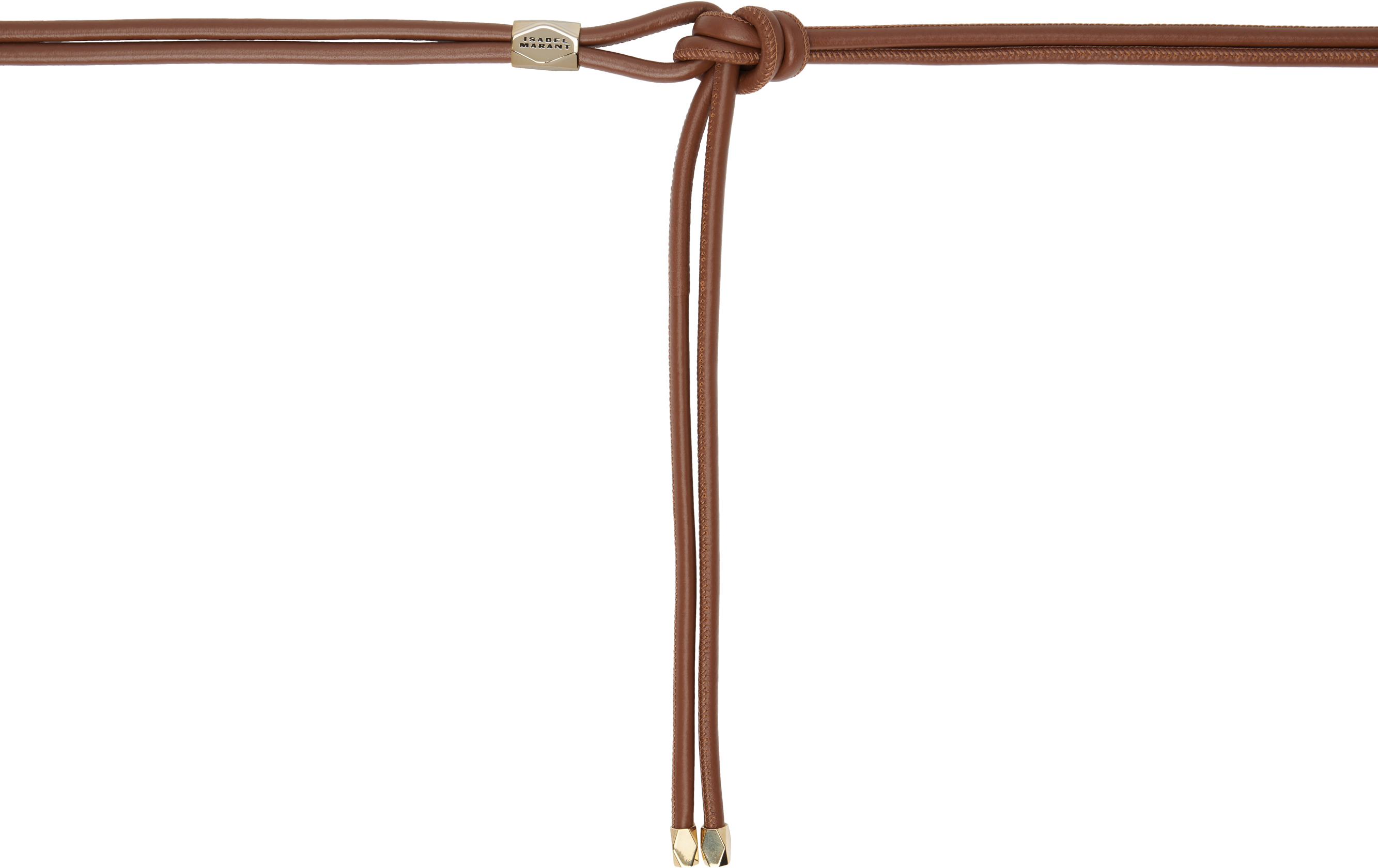 Brown Silvia Knot Belt