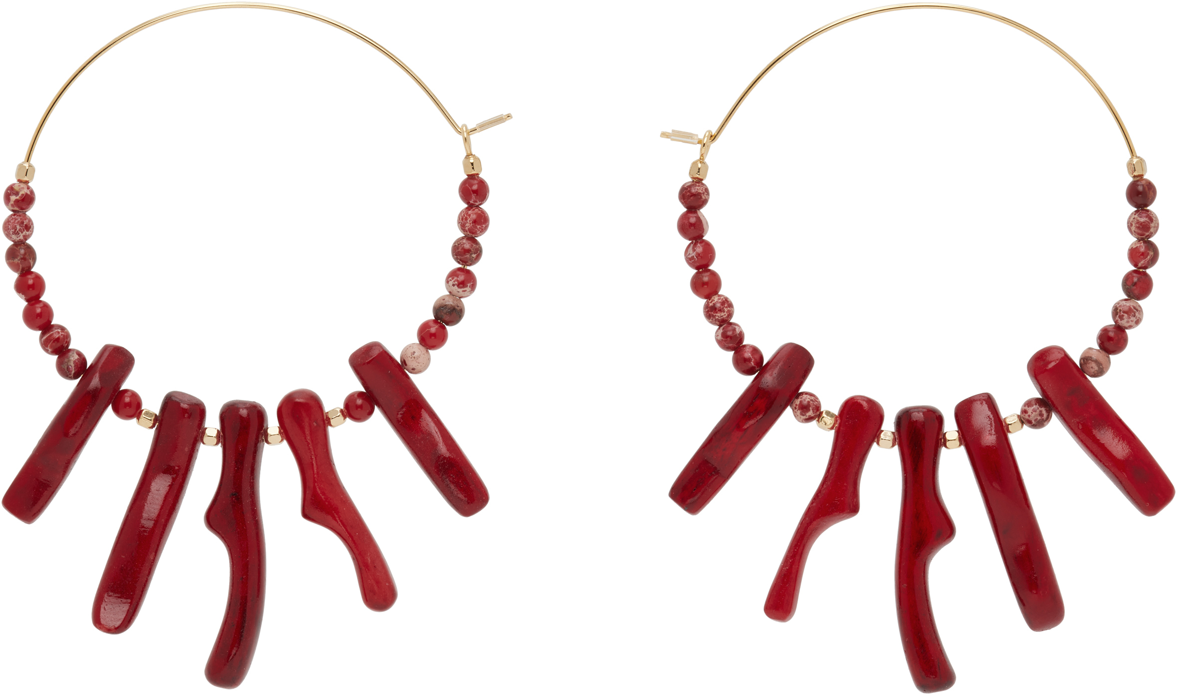 【関税込み】Isabel Marant レッド&ゴールド Jolana ピアス Isabel Marantのレッド&ゴールド Jolana ピアスがセール中
