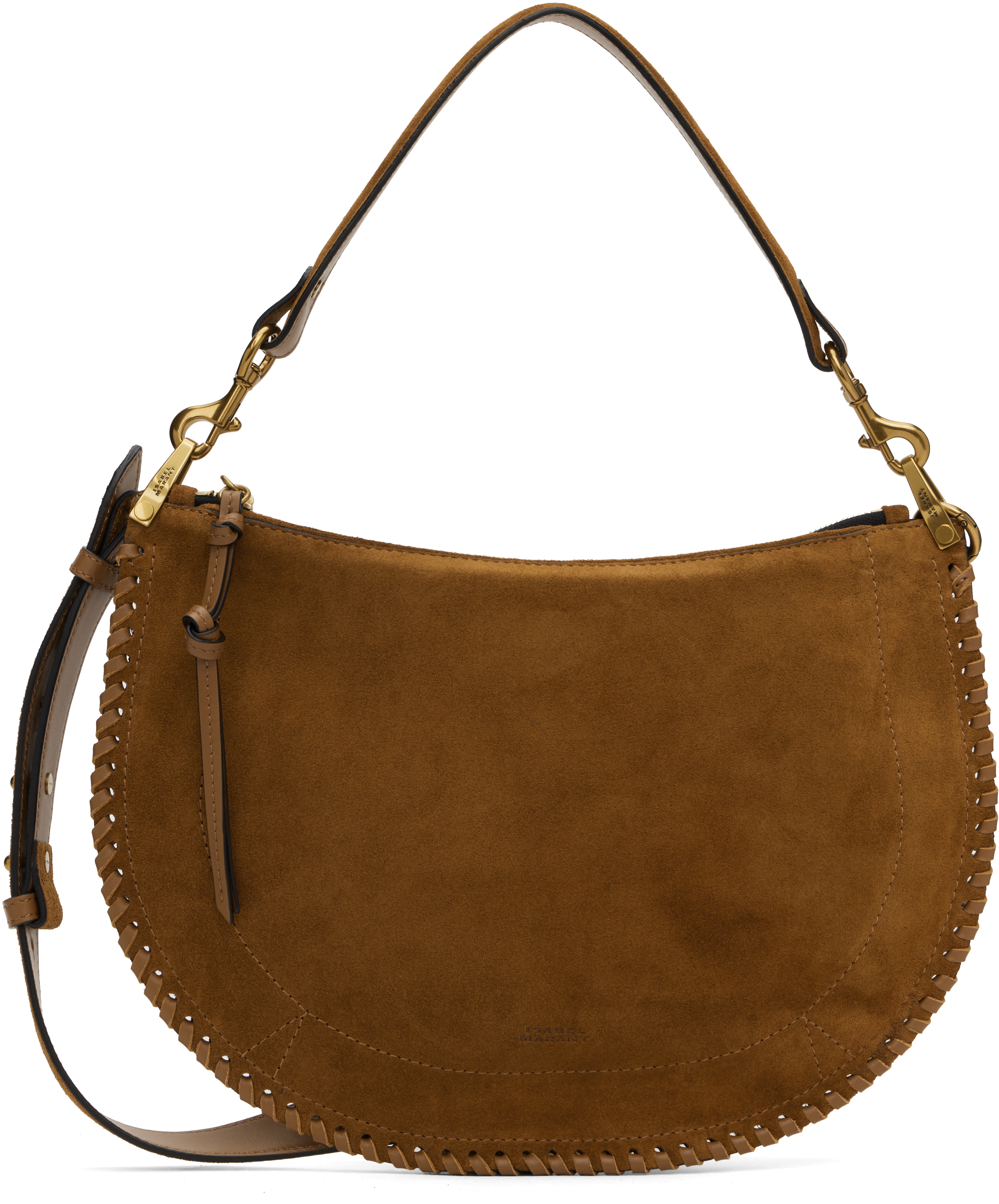 Brown Oskan Soft Zipped Bag