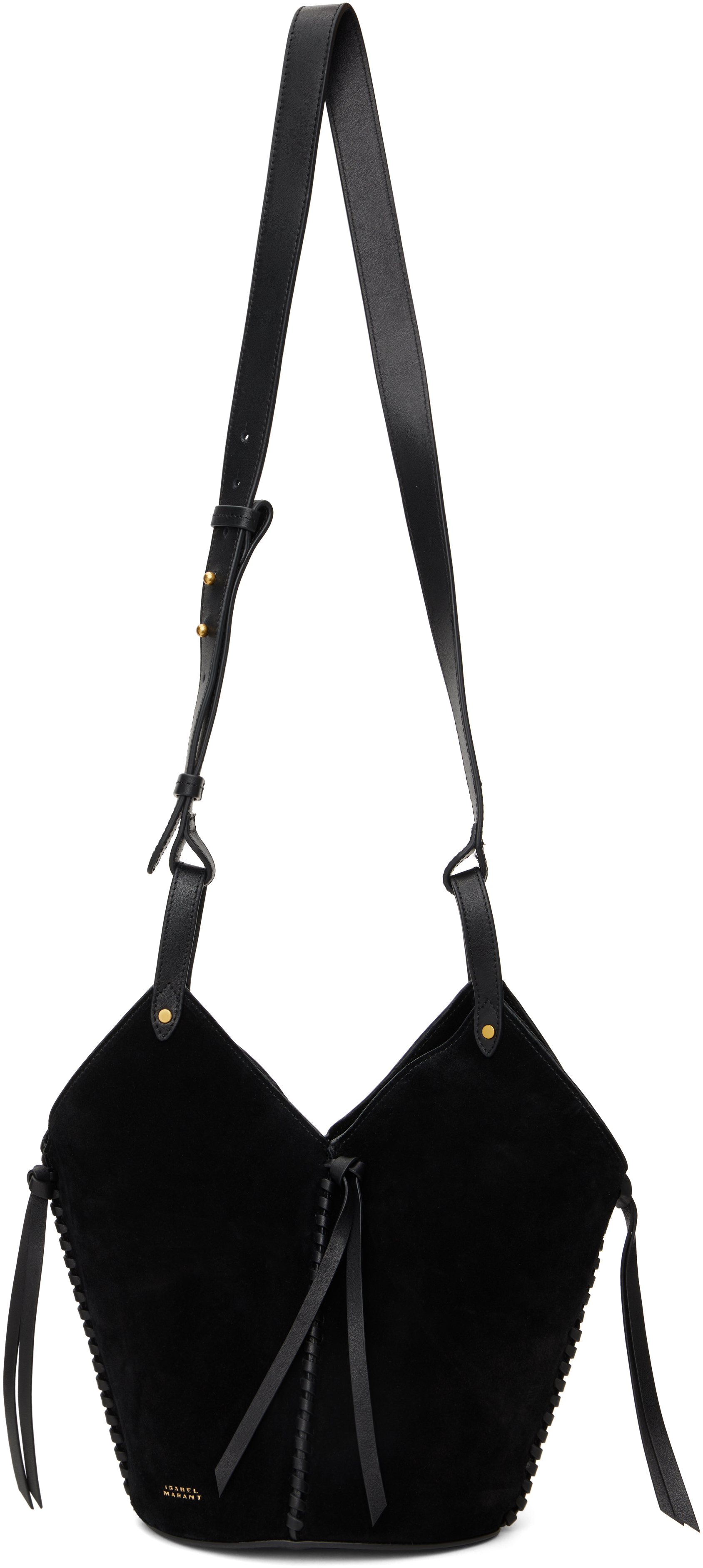 ISABEL MARANT BLACK TAMPA MINI BAG 