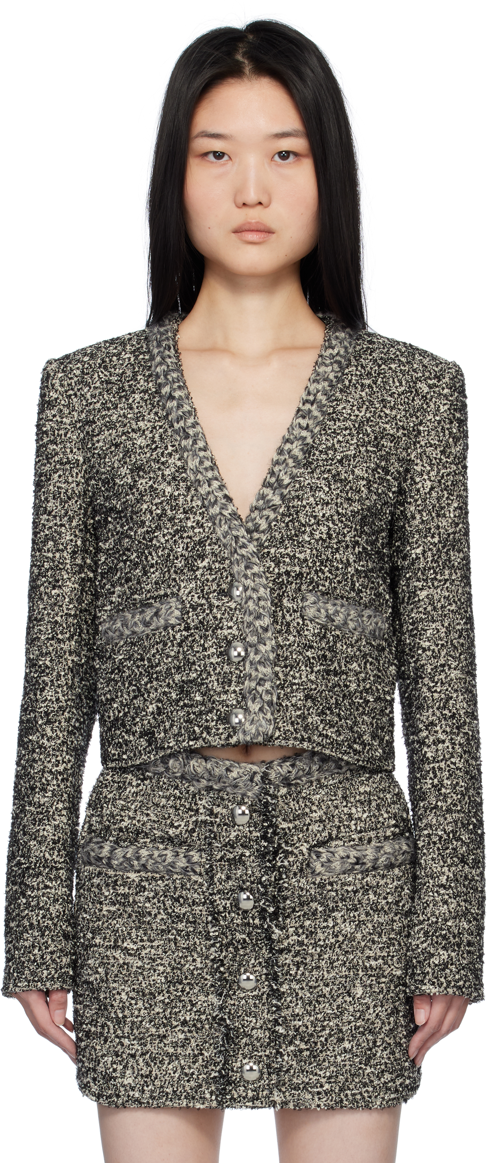 ☆ISABEL MARANT☆ ツイードジャケット・Gwendoline×スカート♪ ISABEL MARANT Gwendoline cropped braided tweed jacket | NET