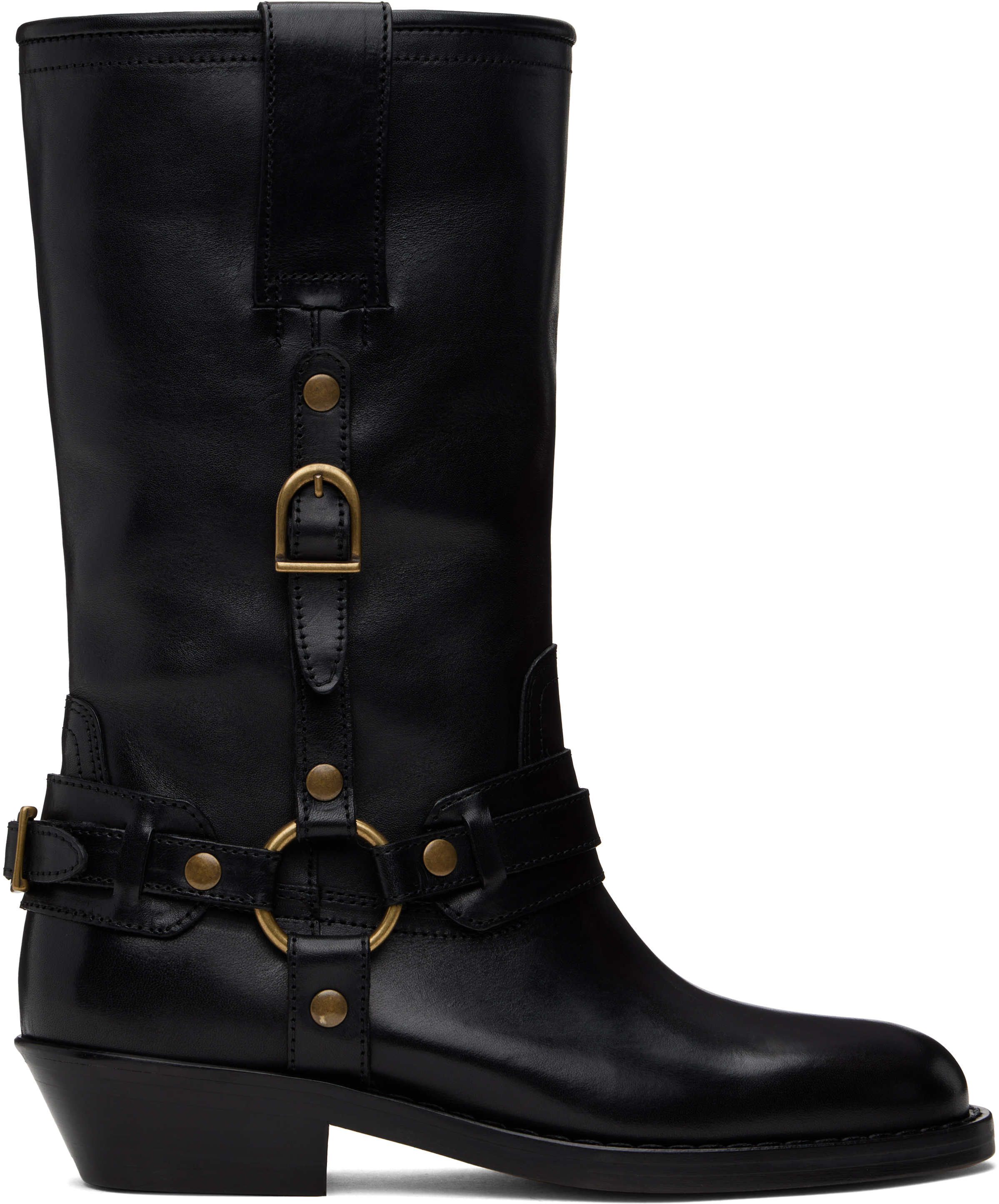 Black Heiko Boots