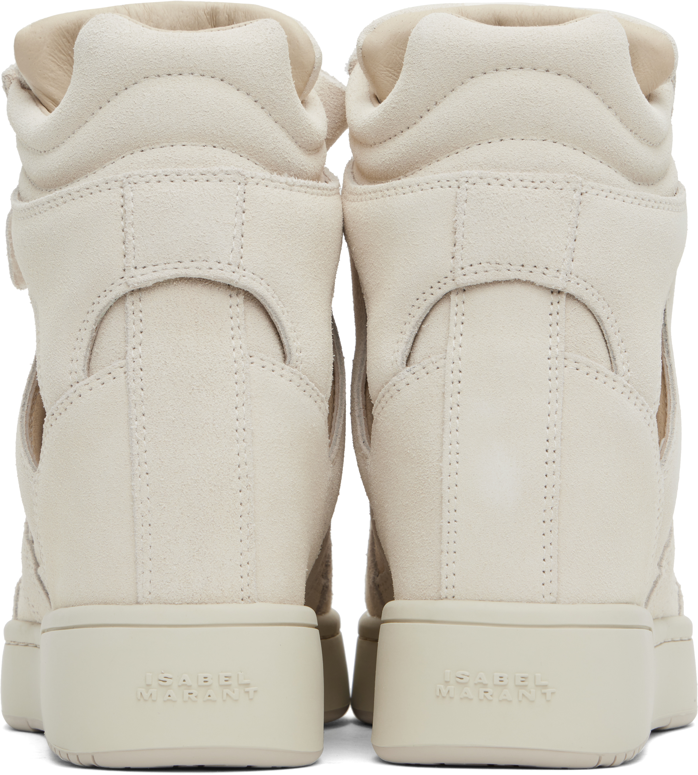 Isabel Marant Im3 Hidden-wedge Sneakers In Chalk