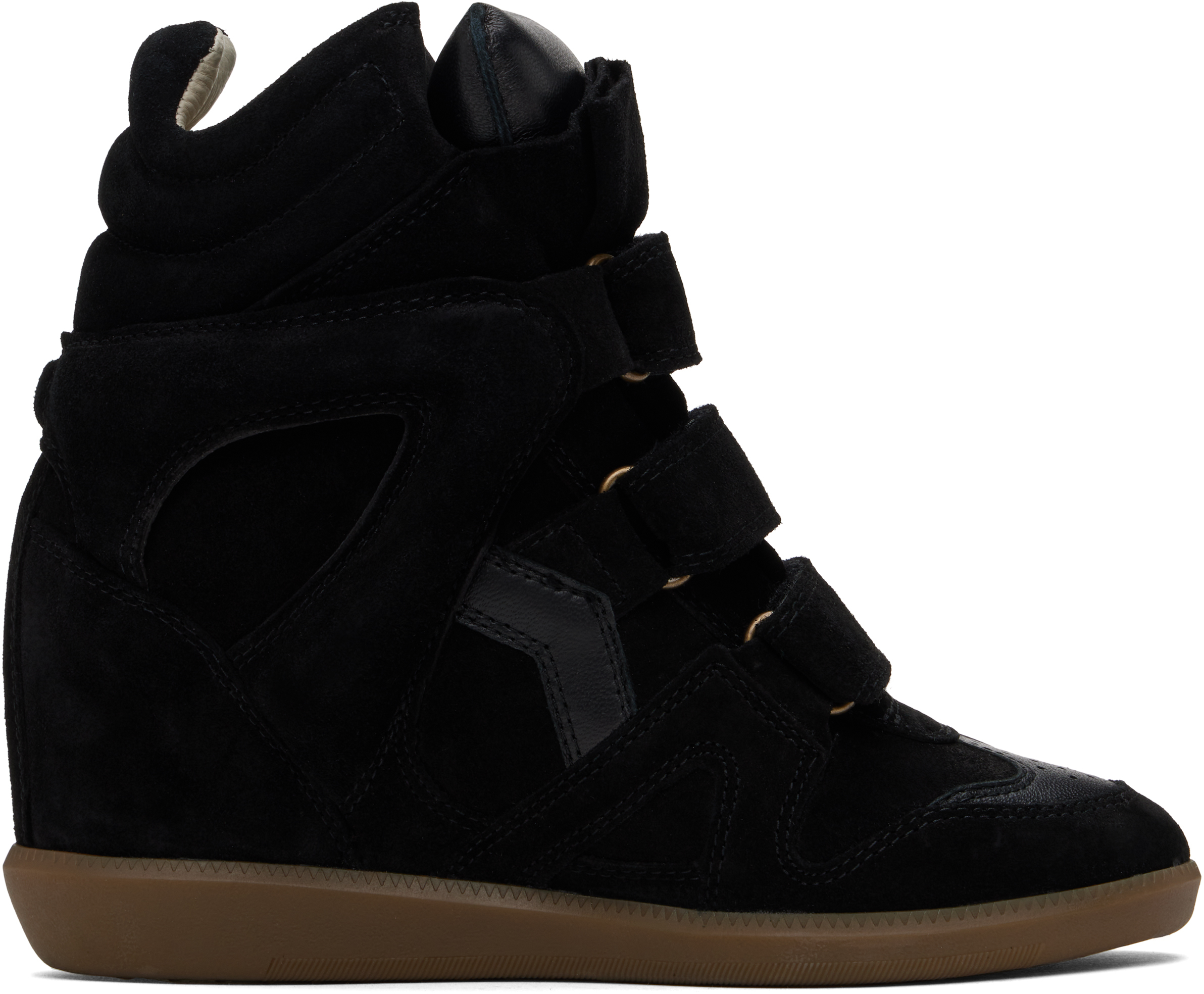 Isabel Marant Black Bekett Sneakers SSENSE