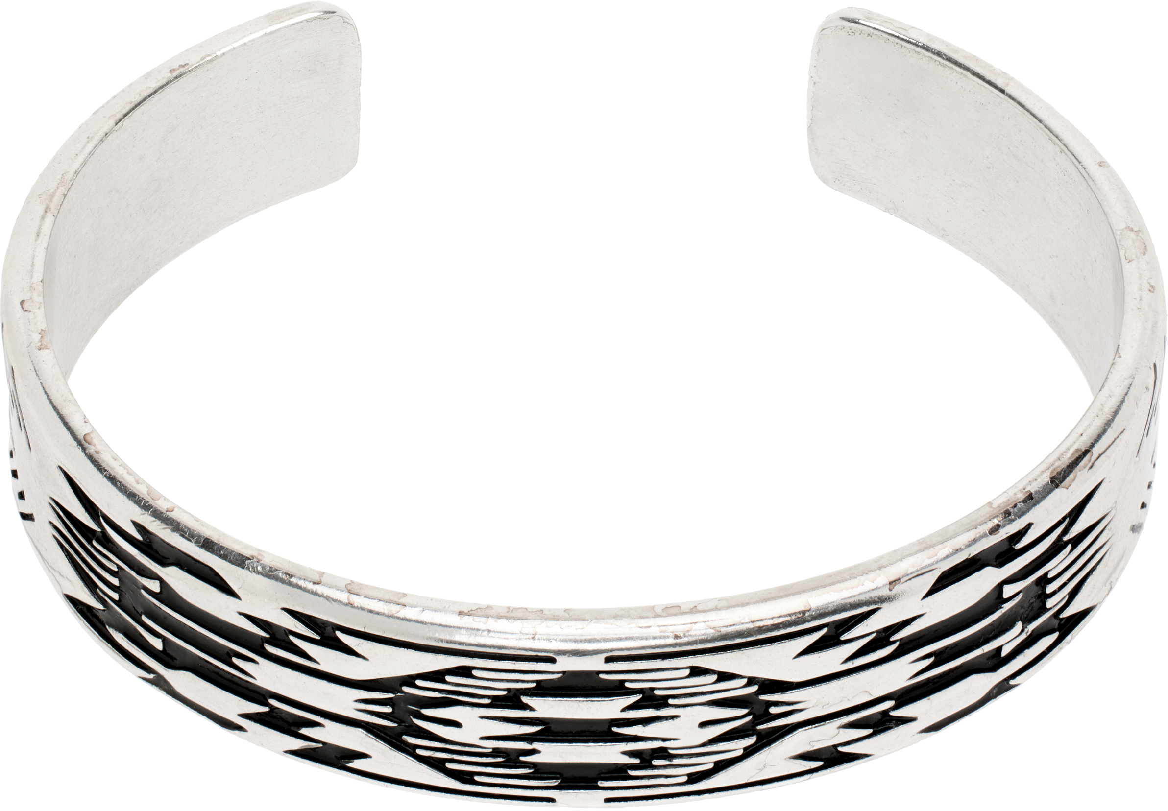 Silver Engraved Bracelet