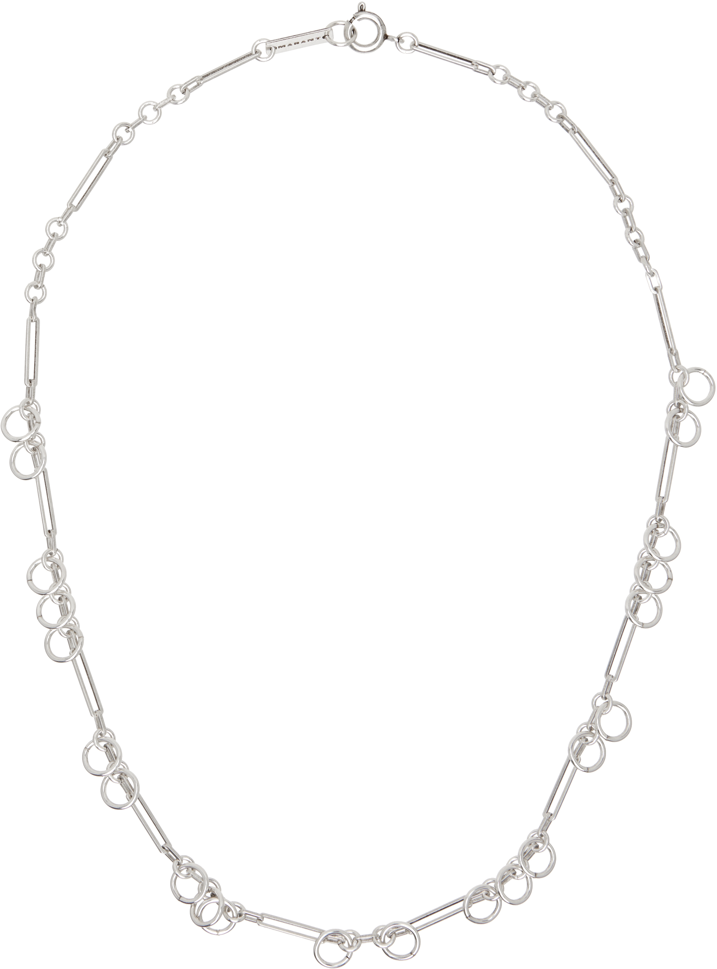 アクセサリー ISABEL MARANT Your Life Man Necklace Isabel Marant Silver Your Life Man Necklace Isabel Marant