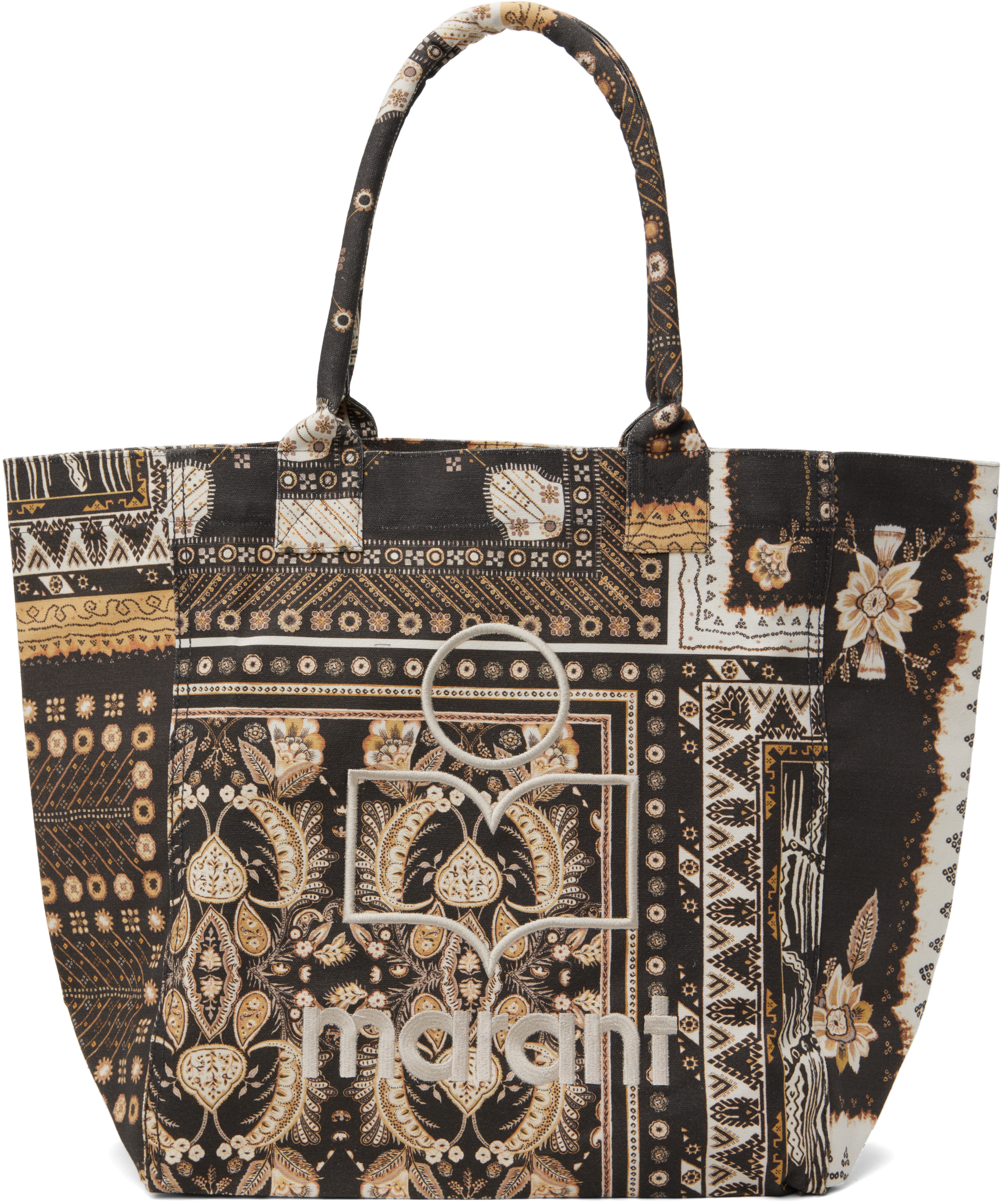 Black & Off-White Yenky-GE Tote by Isabel Marant on Sale