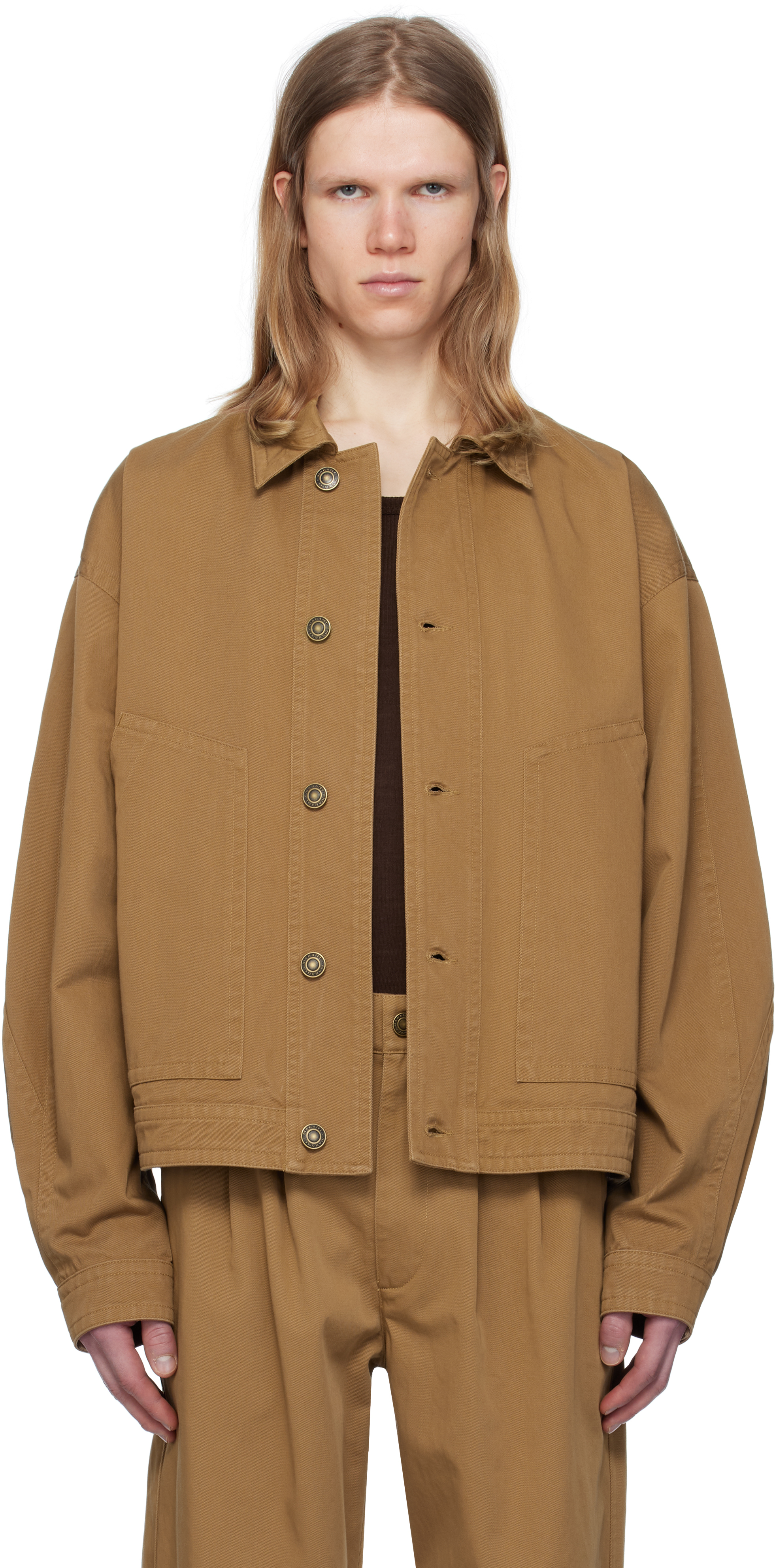 Tan Forest Jacket by Isabel Marant on Sale