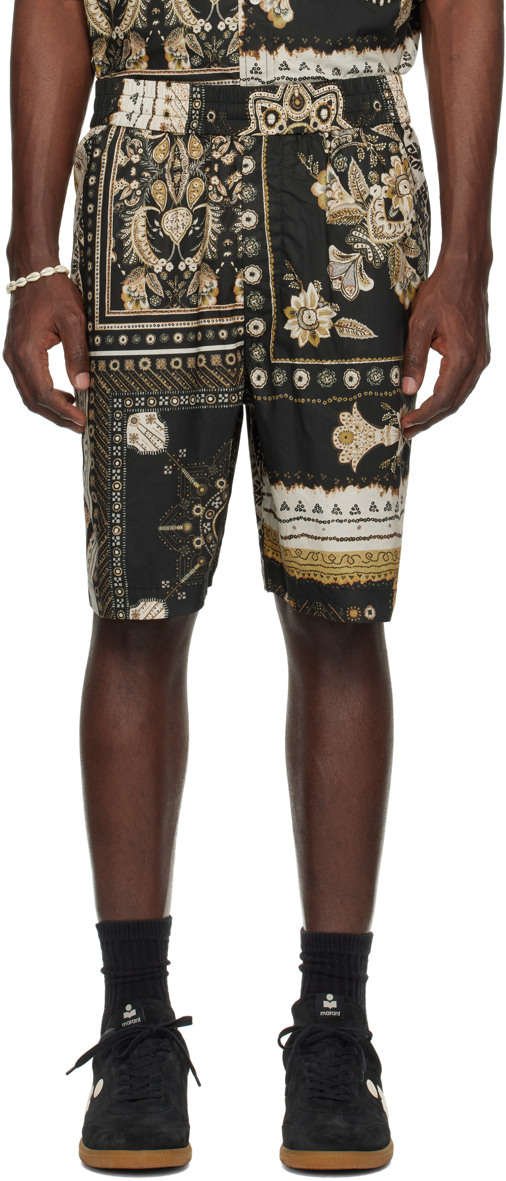 Black Gregorian Shorts