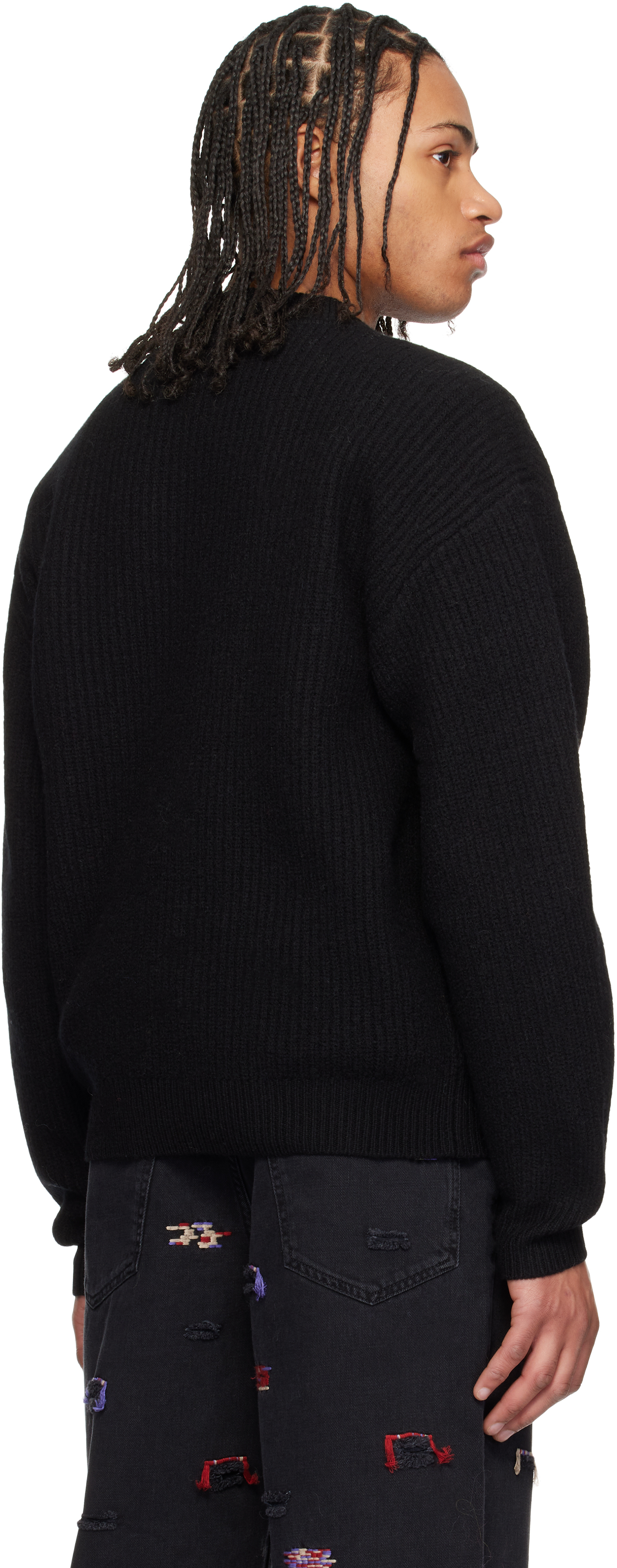 Isabel Marant Black Rudel Sweater In 01bk