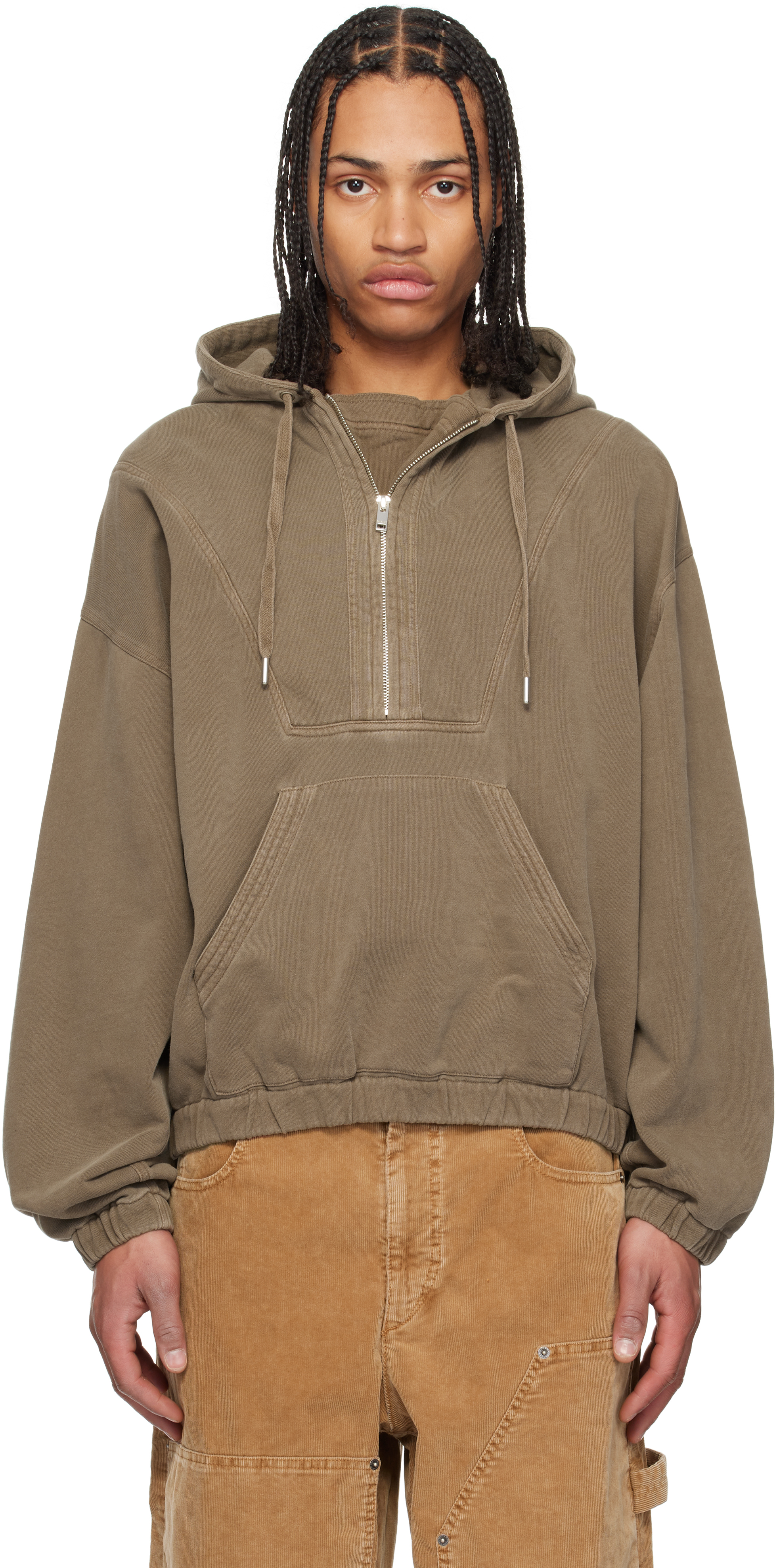 【関税込み】Isabel Marant カーキ Yanis フーディ Isabel Marantのカーキ Yanis フーディがセール中