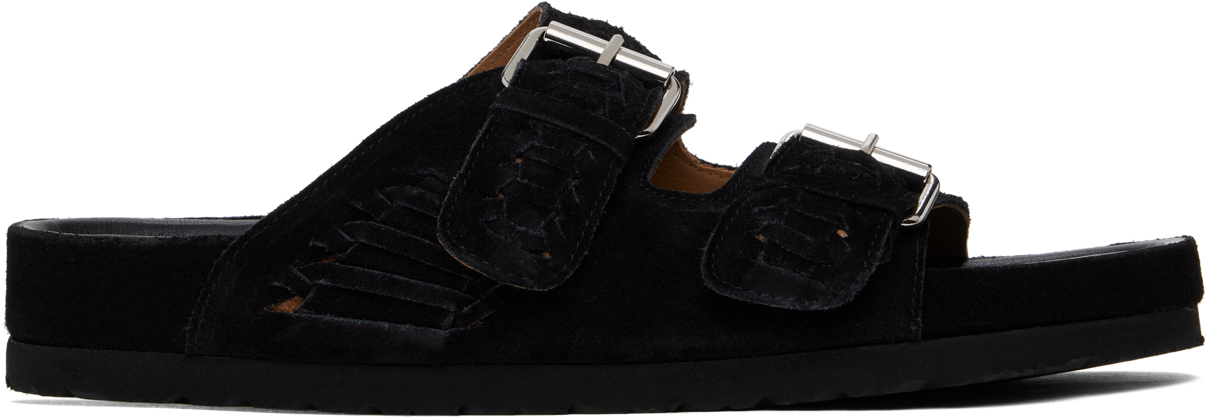 Isabel Marant Black Lekson Sandals In 01bk