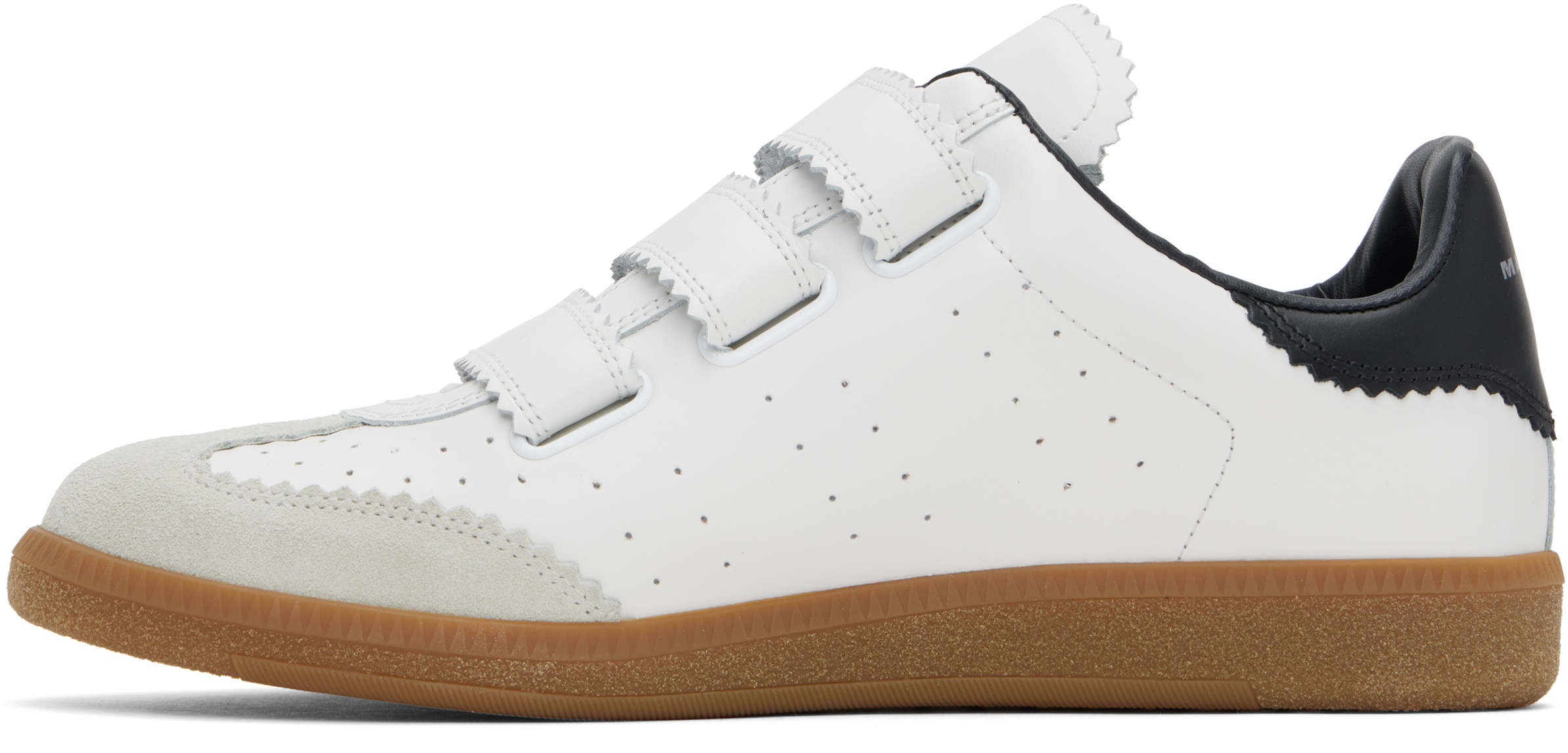 Isabel Marant White Bethy Vintage Sneakers In 20wh