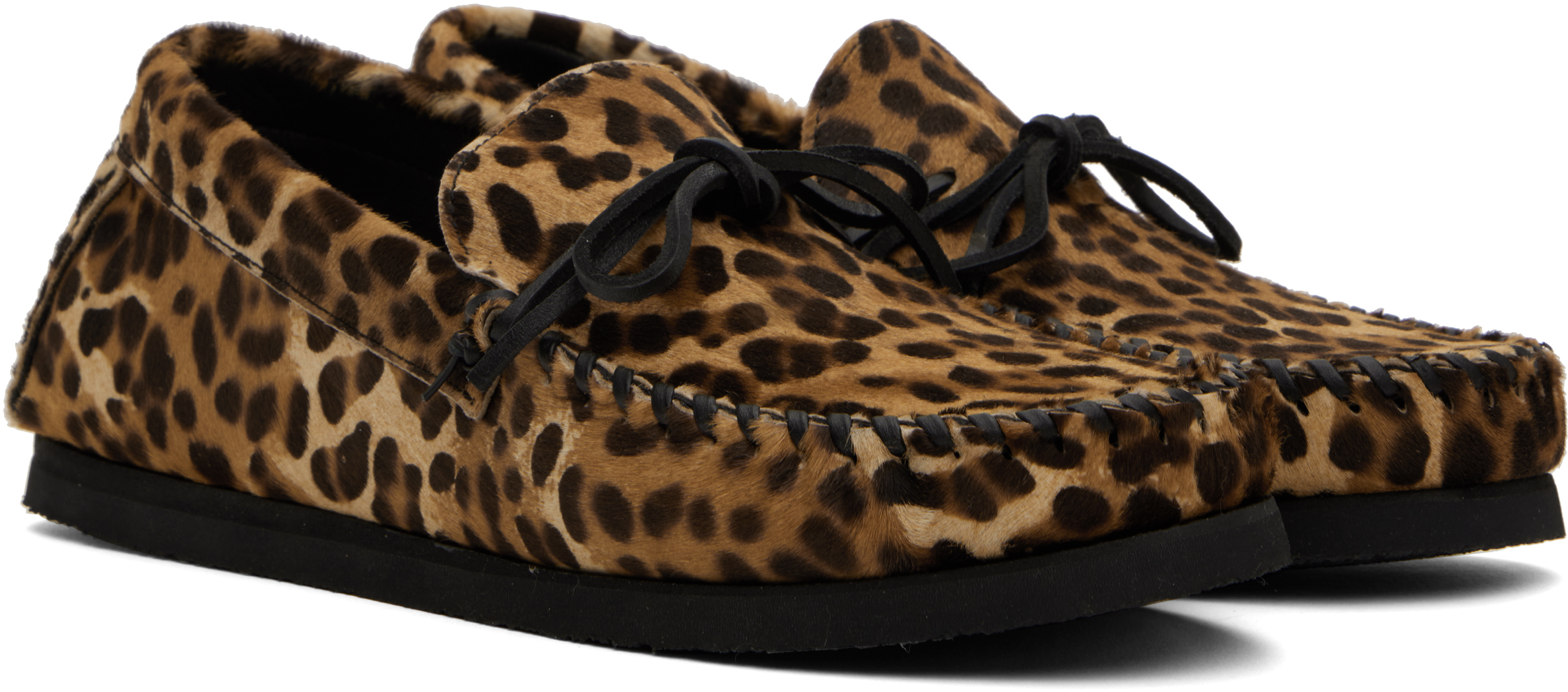 Isabel Marant Tan & Brown Fitzo Loafers In 99le