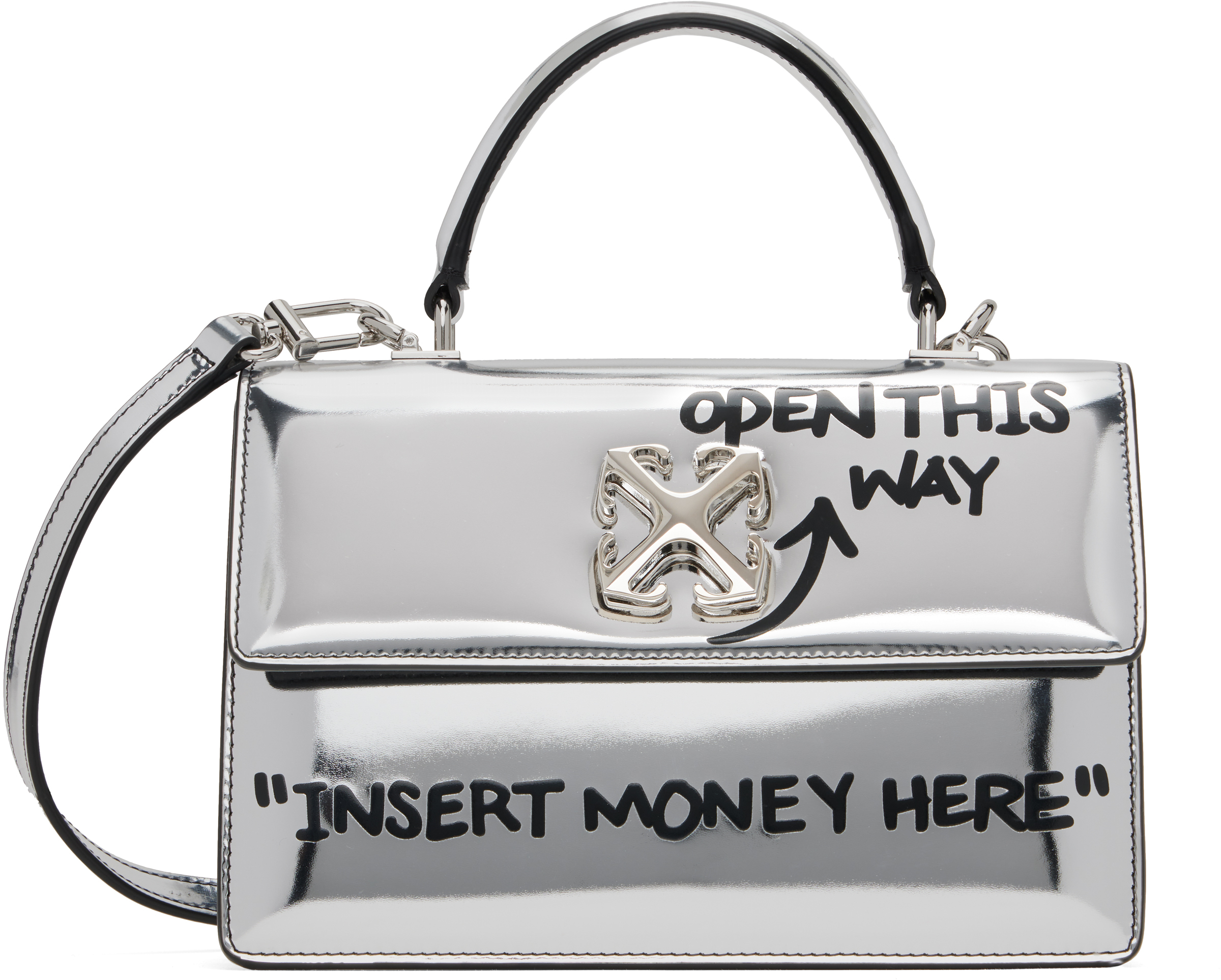 Silver Jitney 1.4 Top Handle Quote Bag