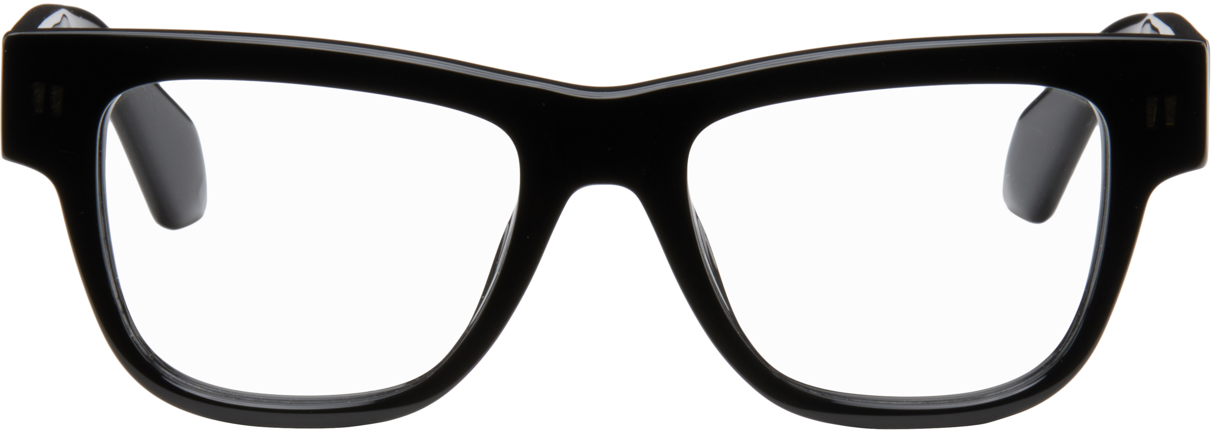 【関税込み】Off-White ブラック Style 82 メガネ Black Style 82 Glasses by Off-White on Sale