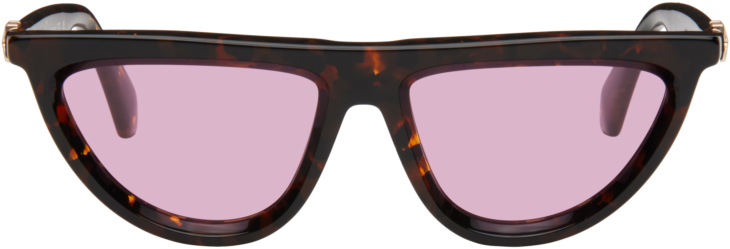 【関税込み】Off-White ブラウン&ブラック Jasper サングラス Off-Whiteのブラウン&ブラック Jasper サングラスがセール中