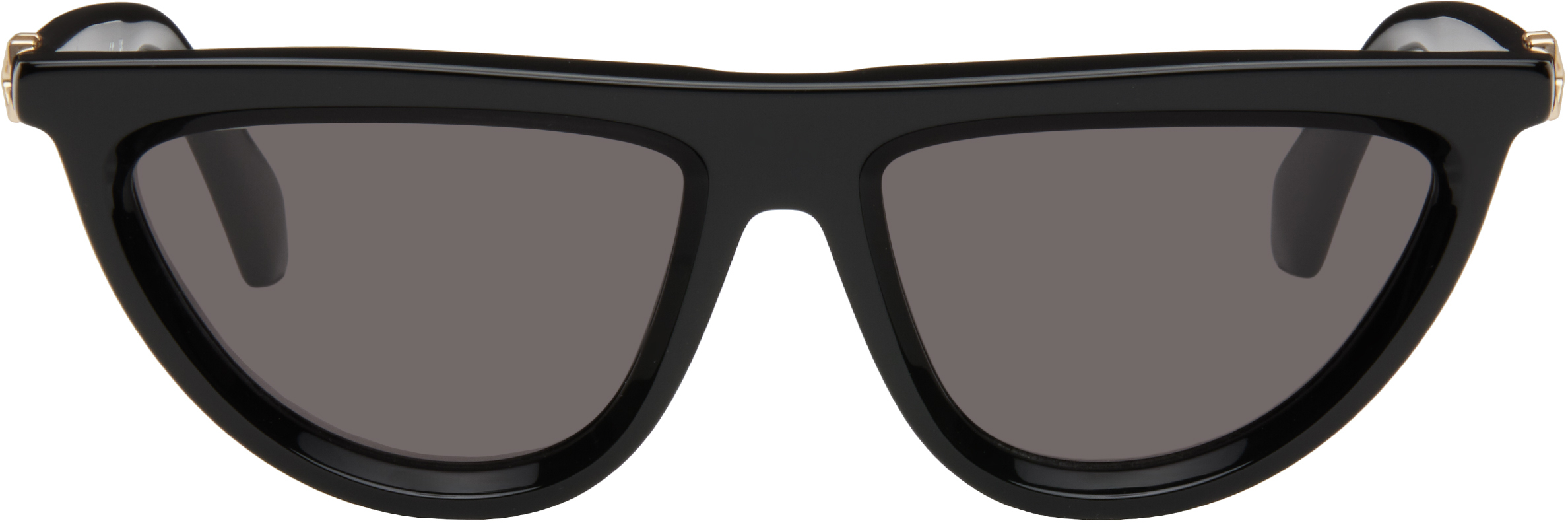 【関税込み】Off-White ブラウン＆ブラック Jasper サングラス Black Jasper Sunglasses by Off-White on Sale