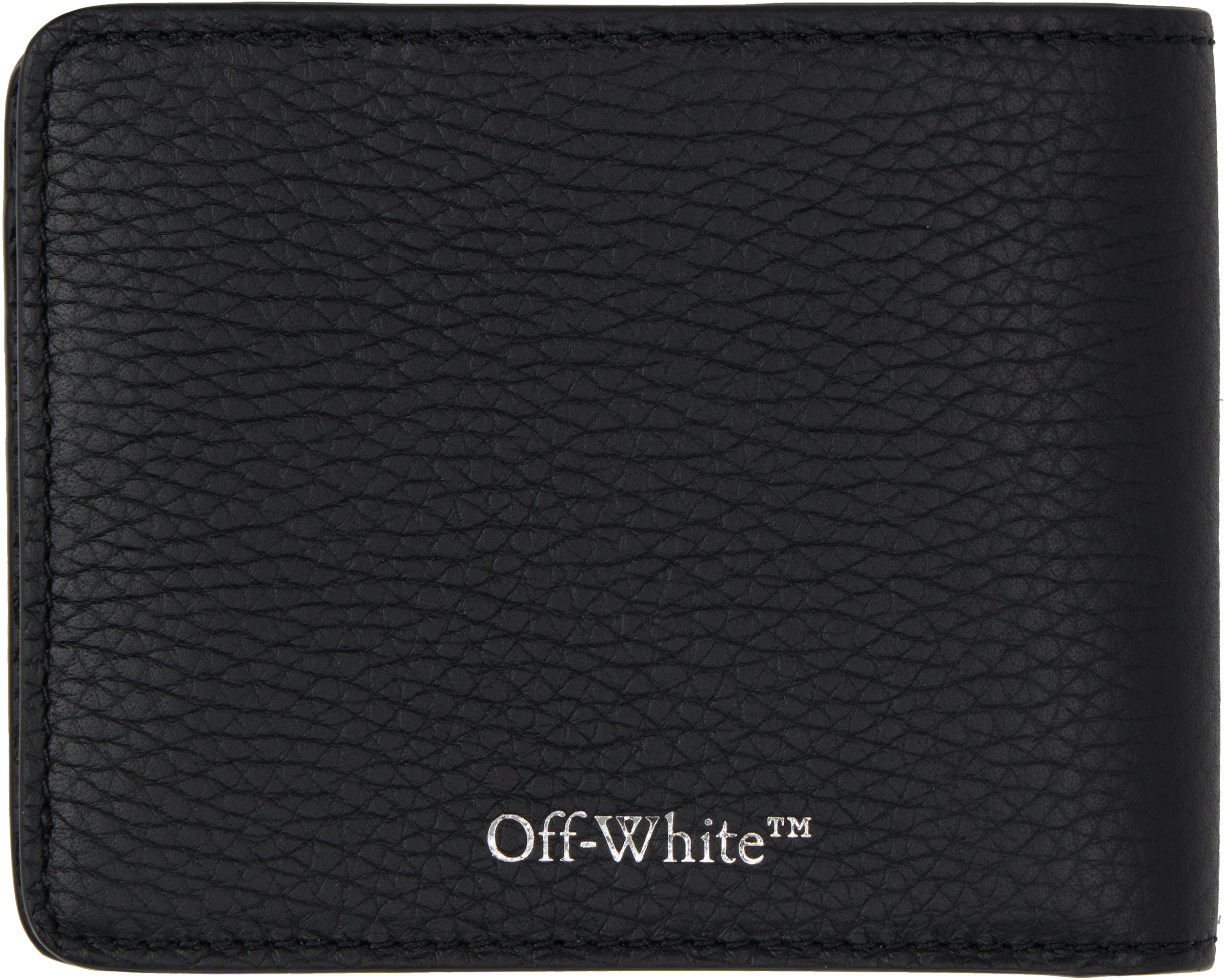 Black 3D Diag Bifold Wallet