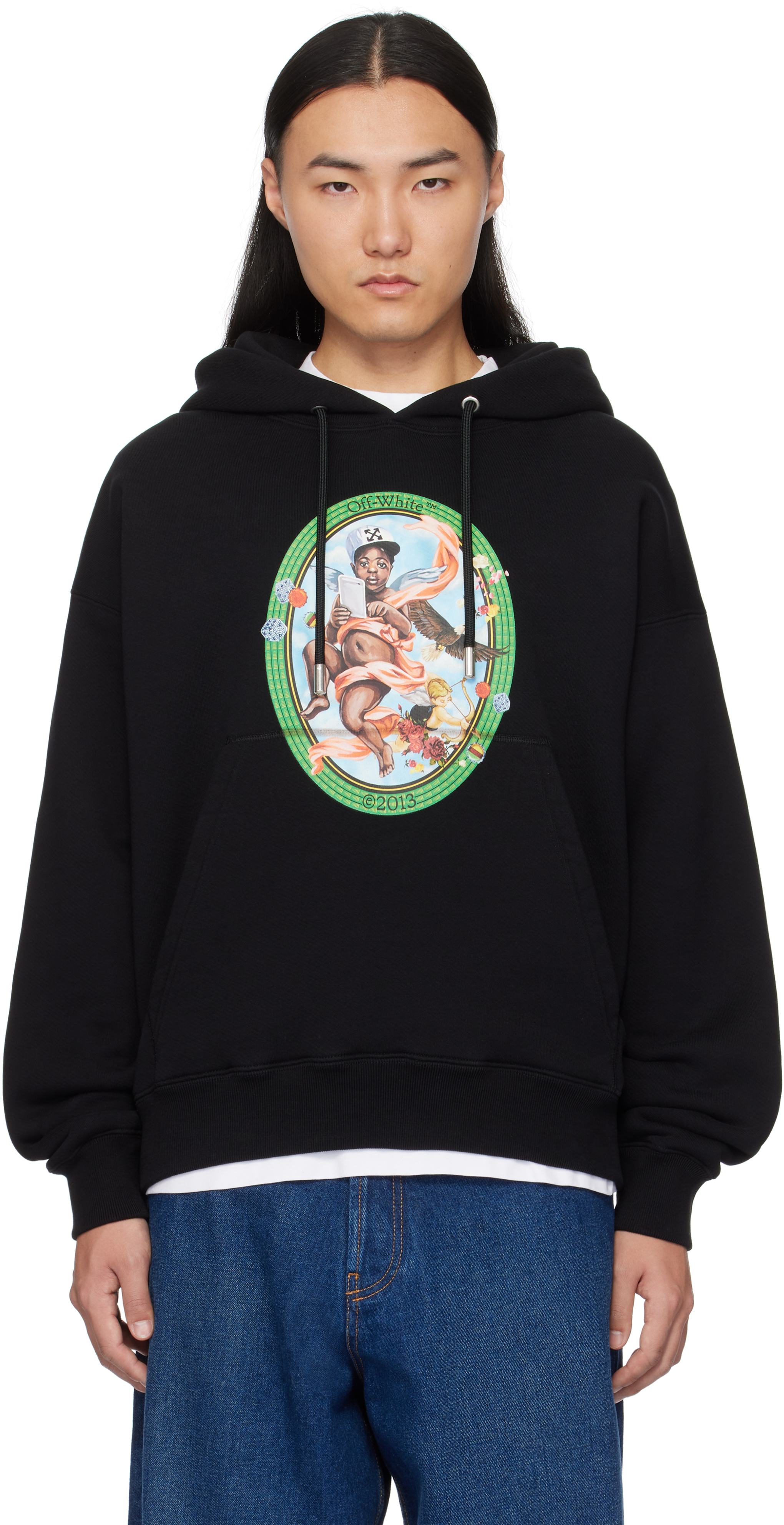 Black Fresco Hoodie