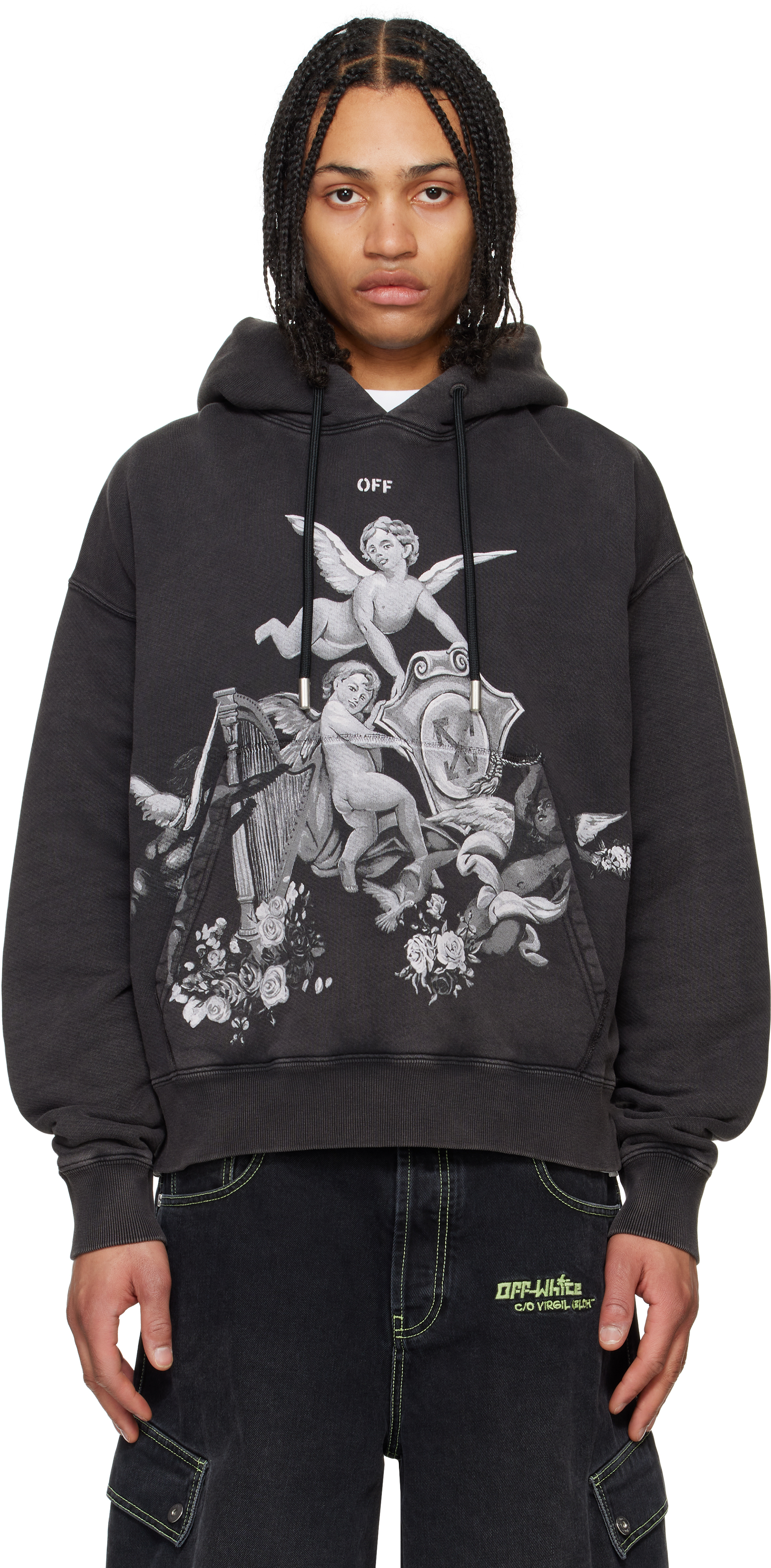 Black Putti Skate Hoodie