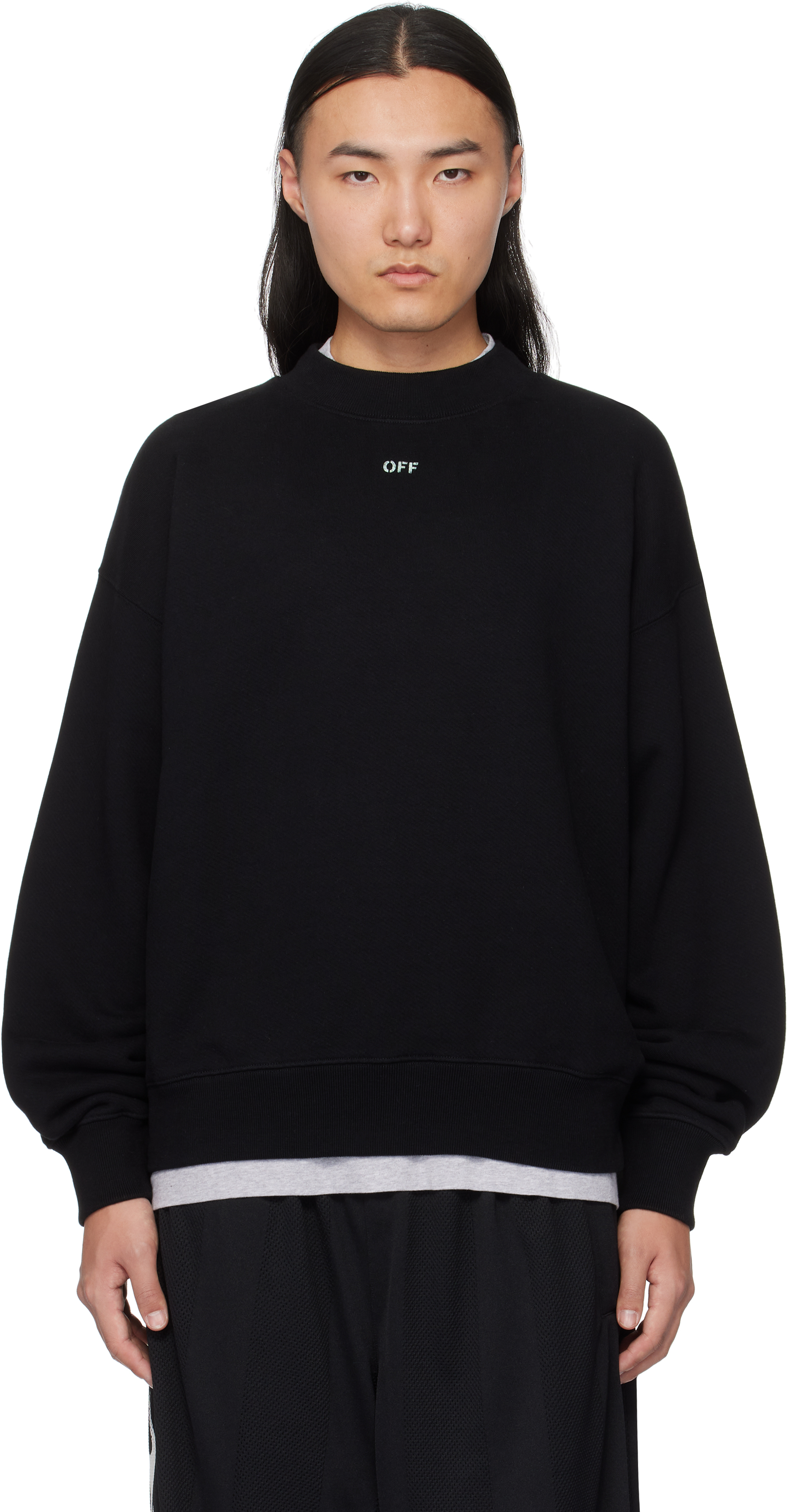 Black Vibe Arrow Skate Sweatshirt