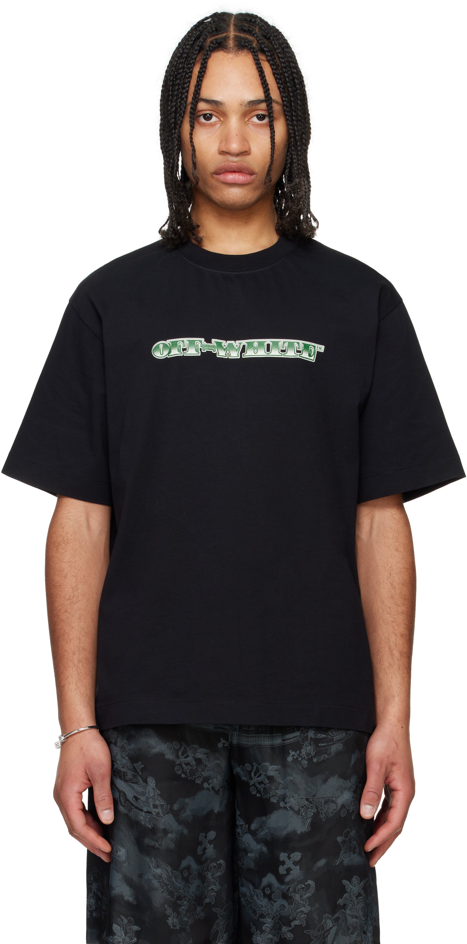 OFF-WHITE | CASH ARROW SKATE S/S TEE BLACK 半袖Tシャツ 黑 T-shirts Off-White Cash Arrow Skate S/S Tee Black/ Cash Gr