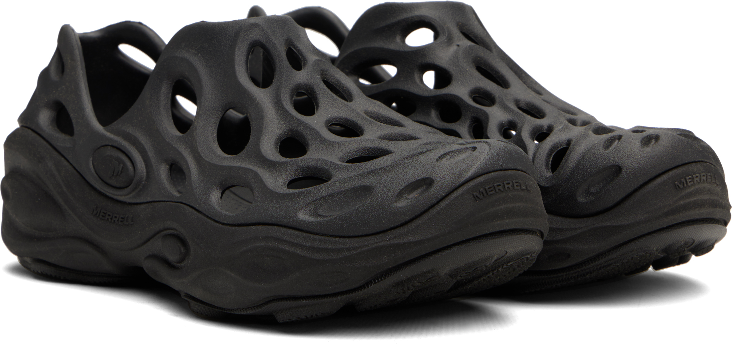 Merrell 1trl Black Hydro Next Gen Moc Se Mules In Triple Black