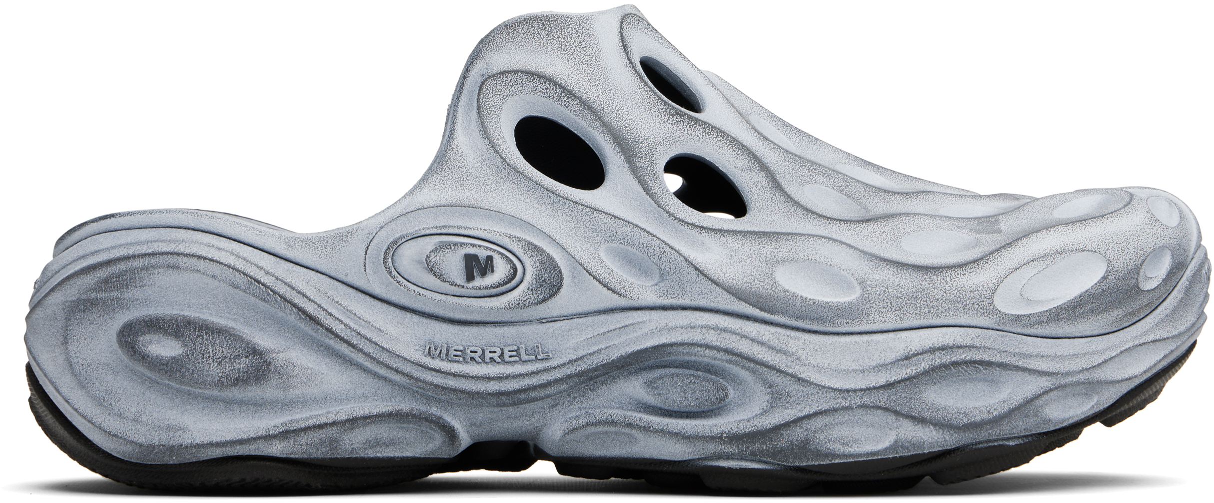 Merrell 1TRL: Black & White Hydro Next Gen SE Mules | SSENSE